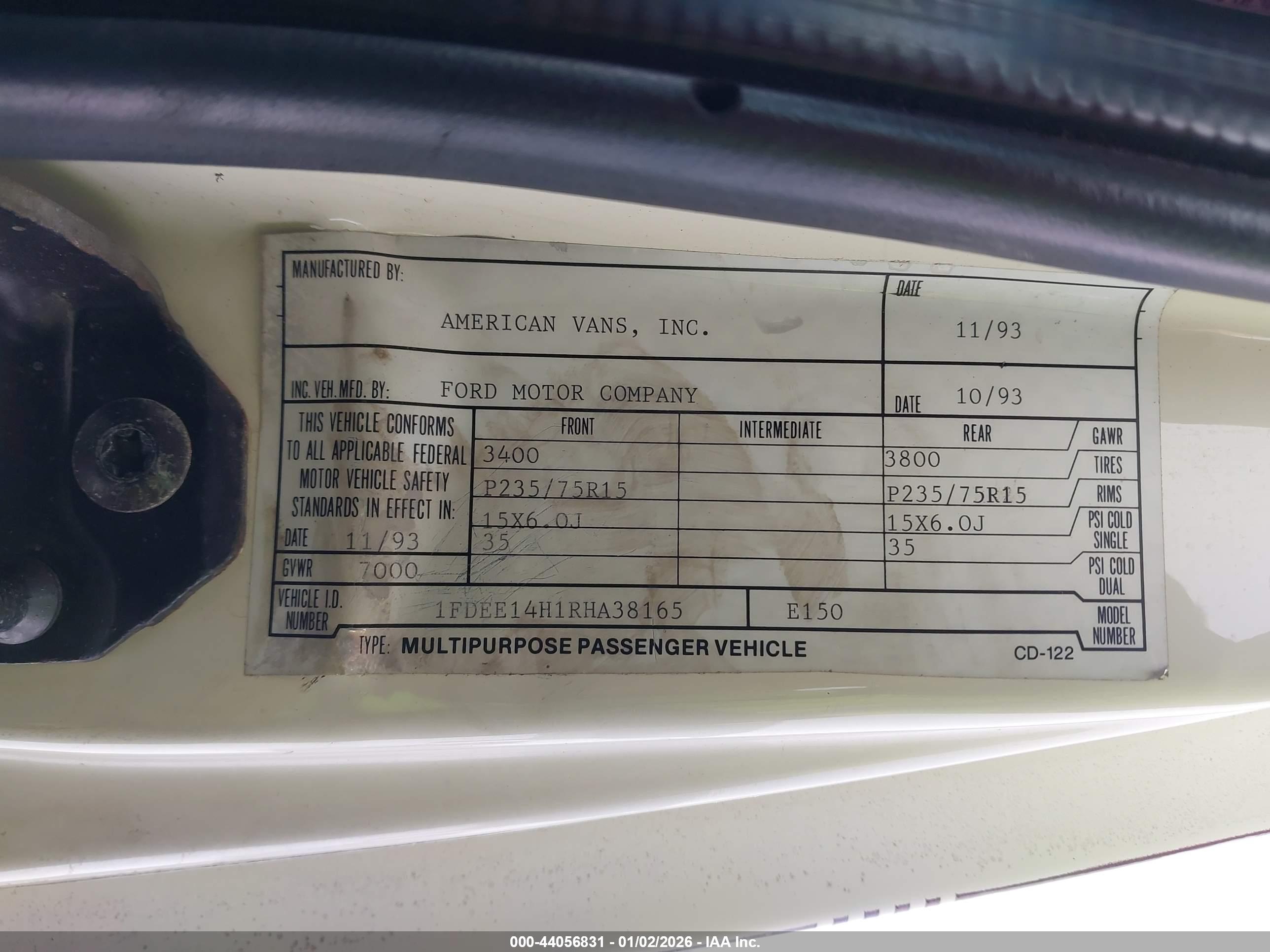 FORD ECONOLINE image 9