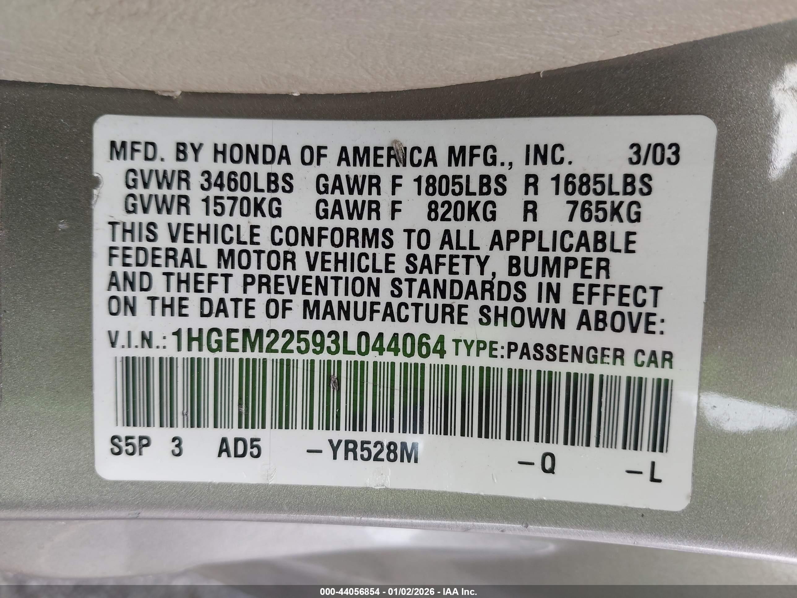 HONDA CIVIC image 9