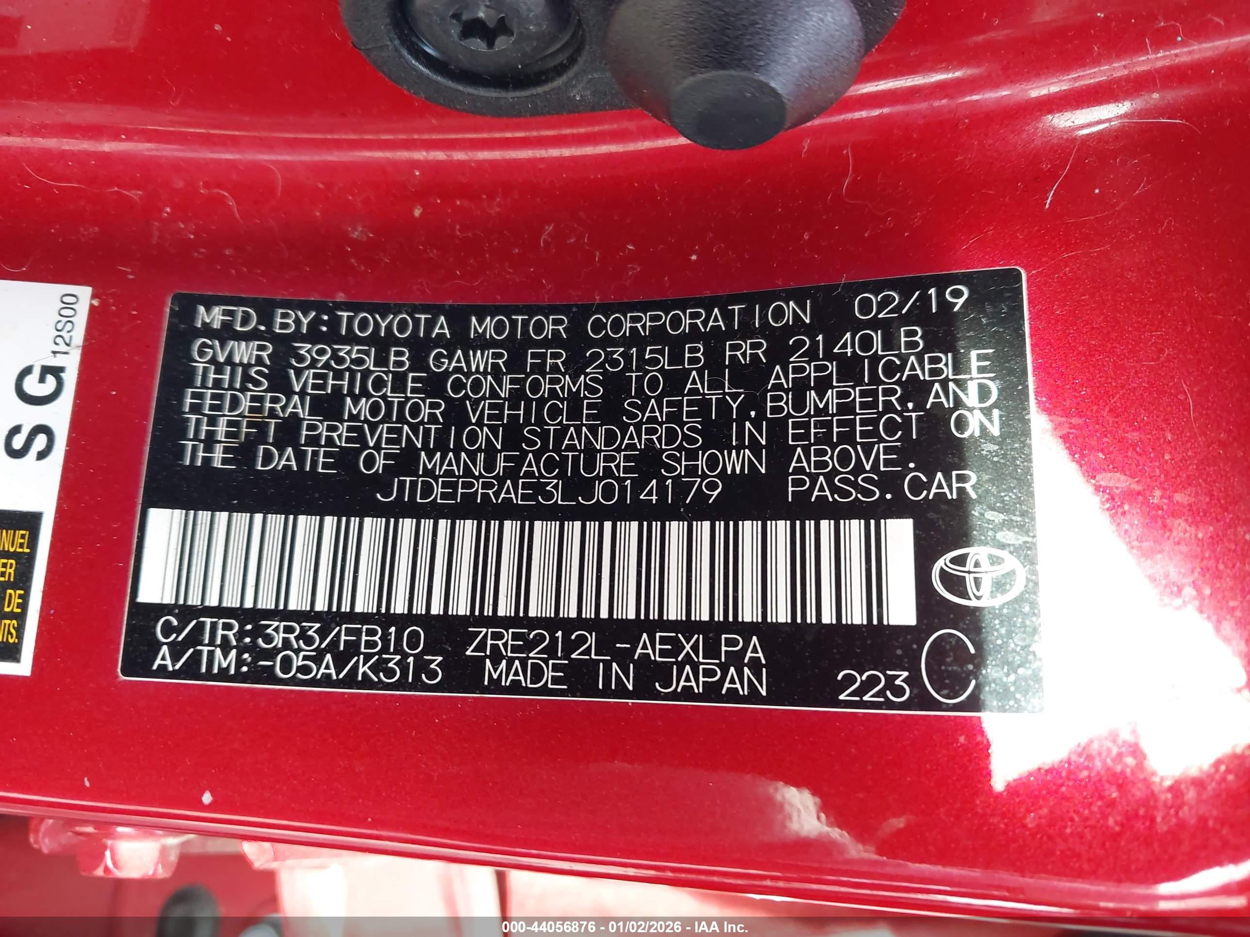 TOYOTA COROLLA image 9
