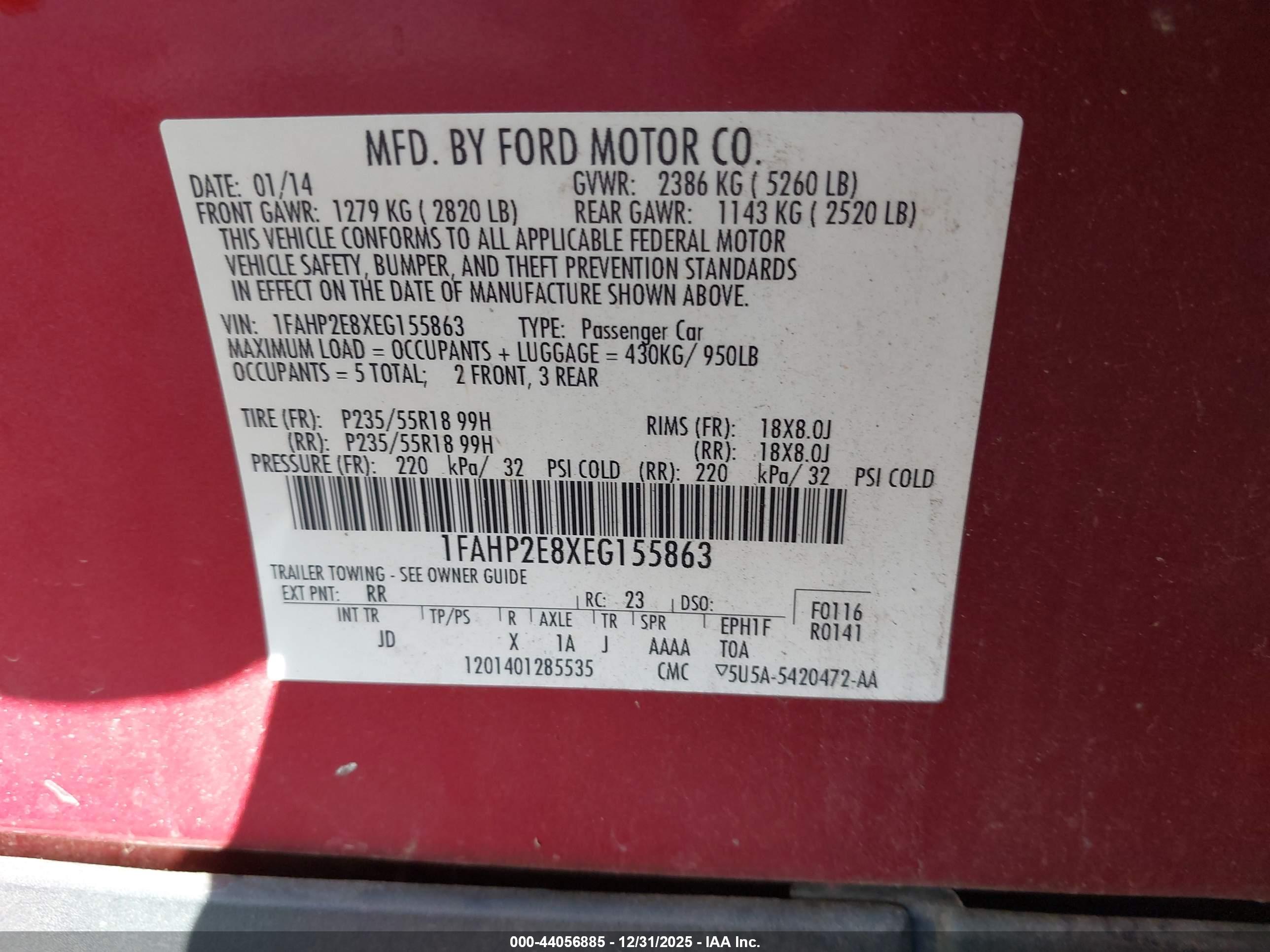 FORD TAURUS image 9