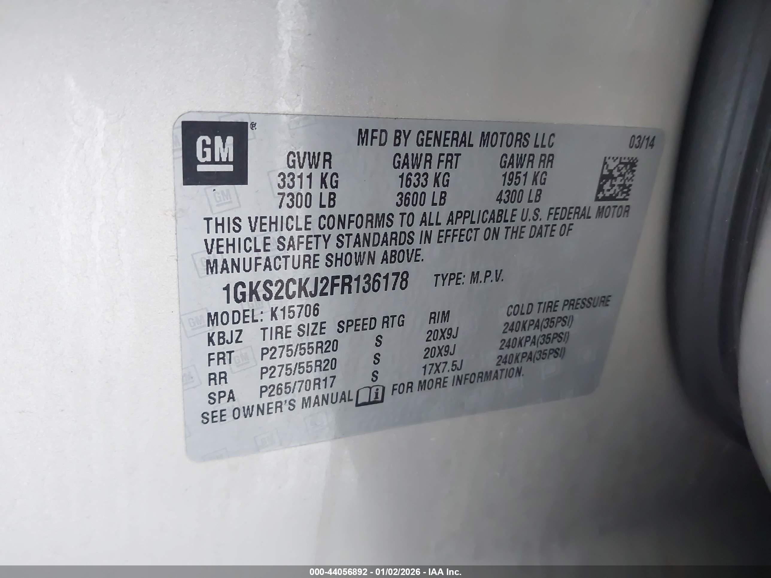 GMC YUKON image 9