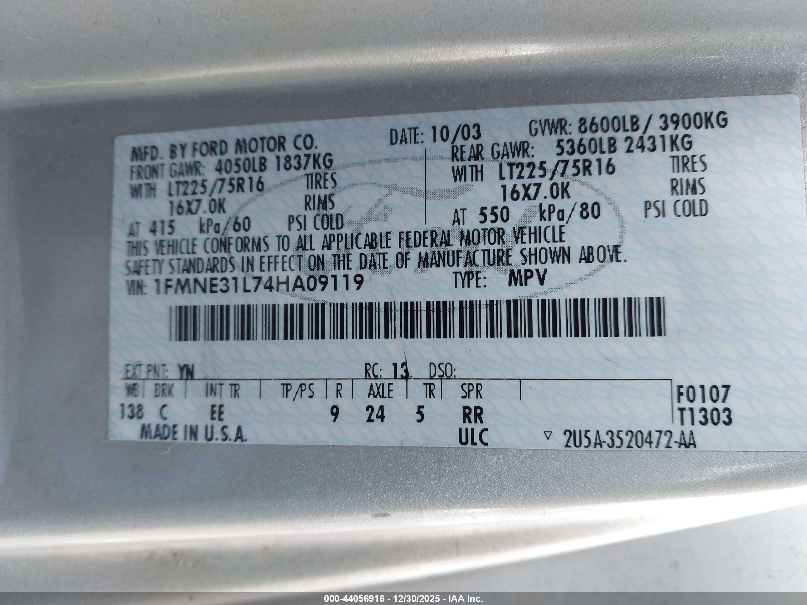 FORD E-350 image 9