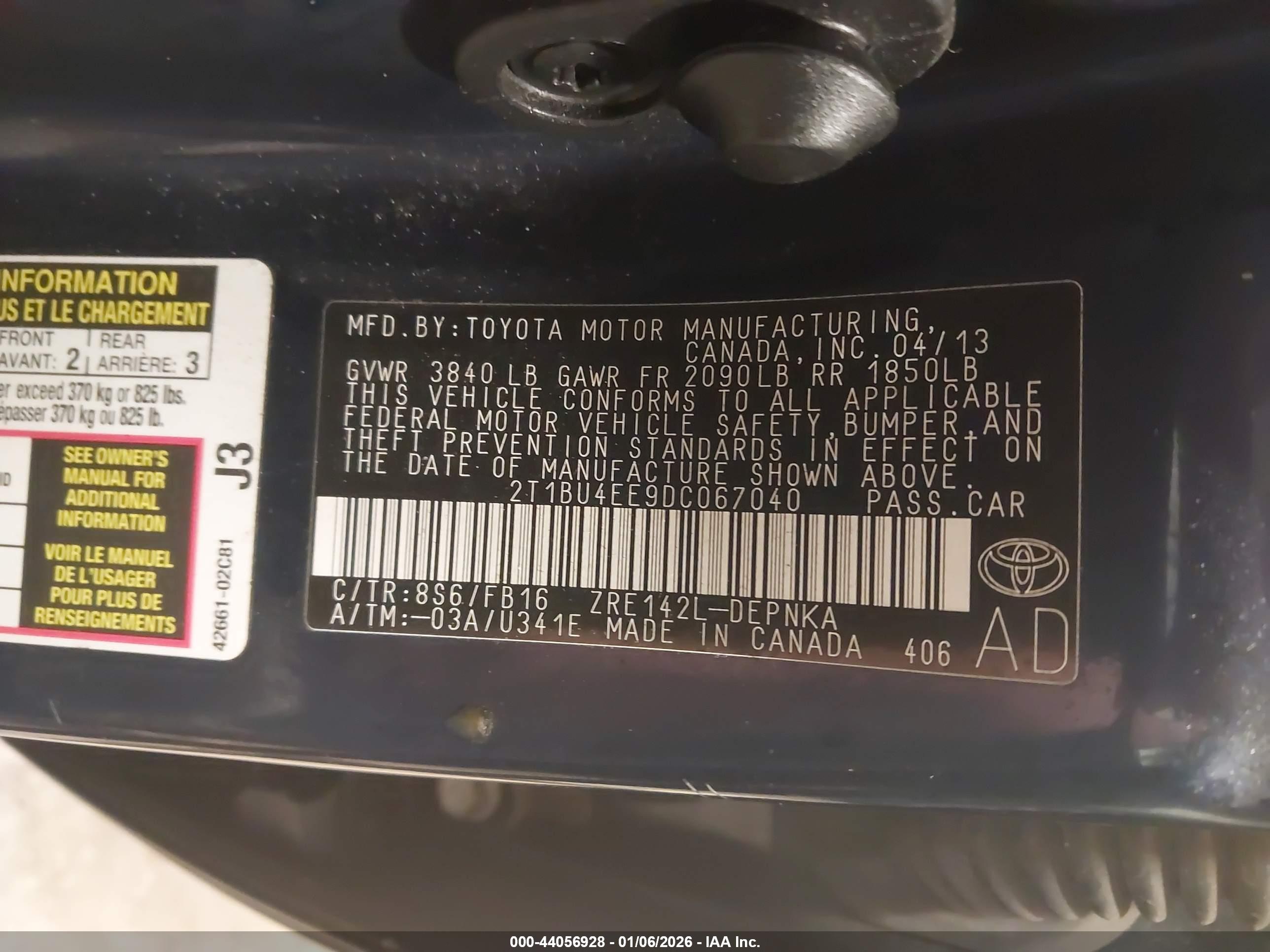 TOYOTA COROLLA image 9