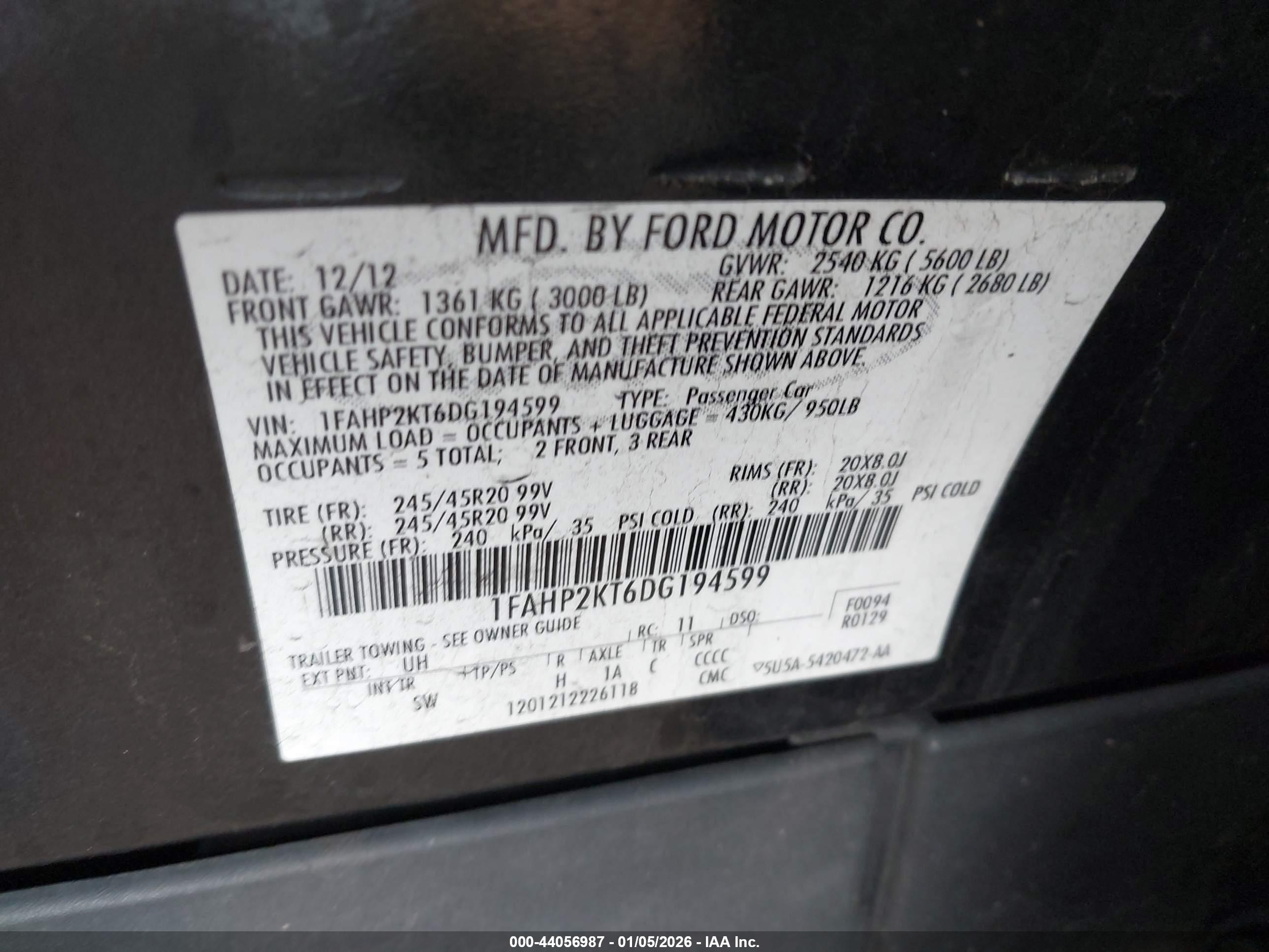 FORD TAURUS image 9