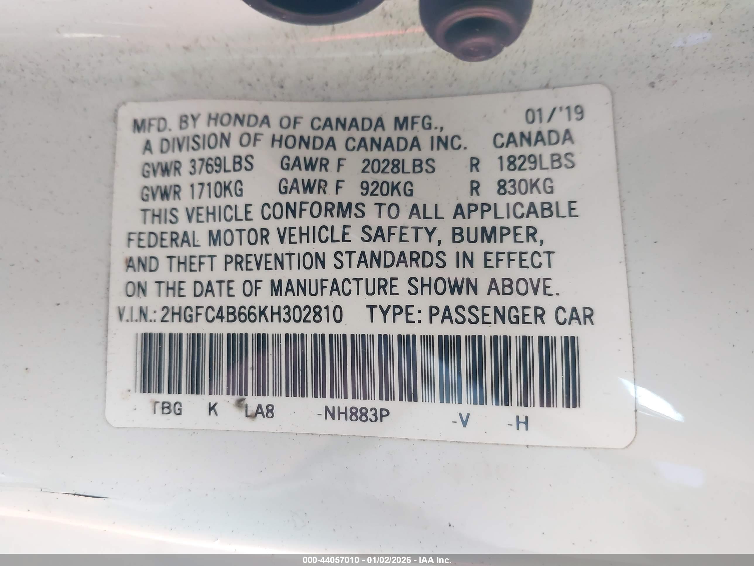 HONDA CIVIC image 9