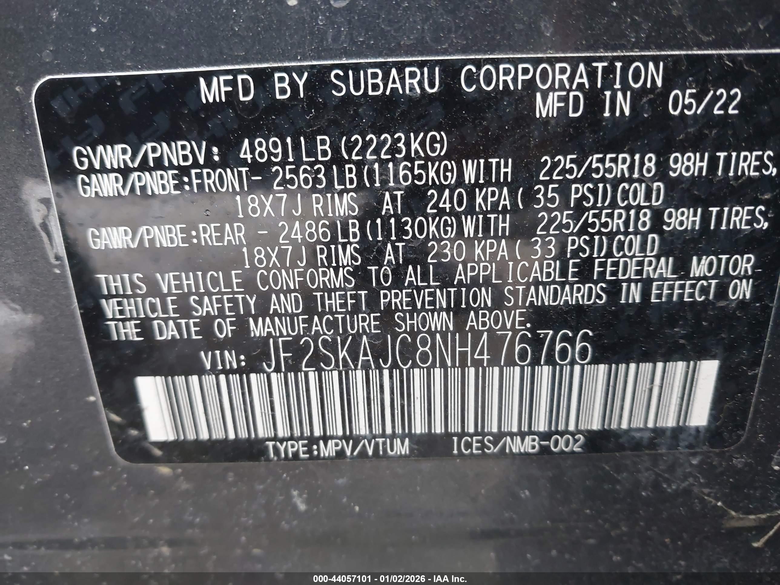 SUBARU FORESTER image 9