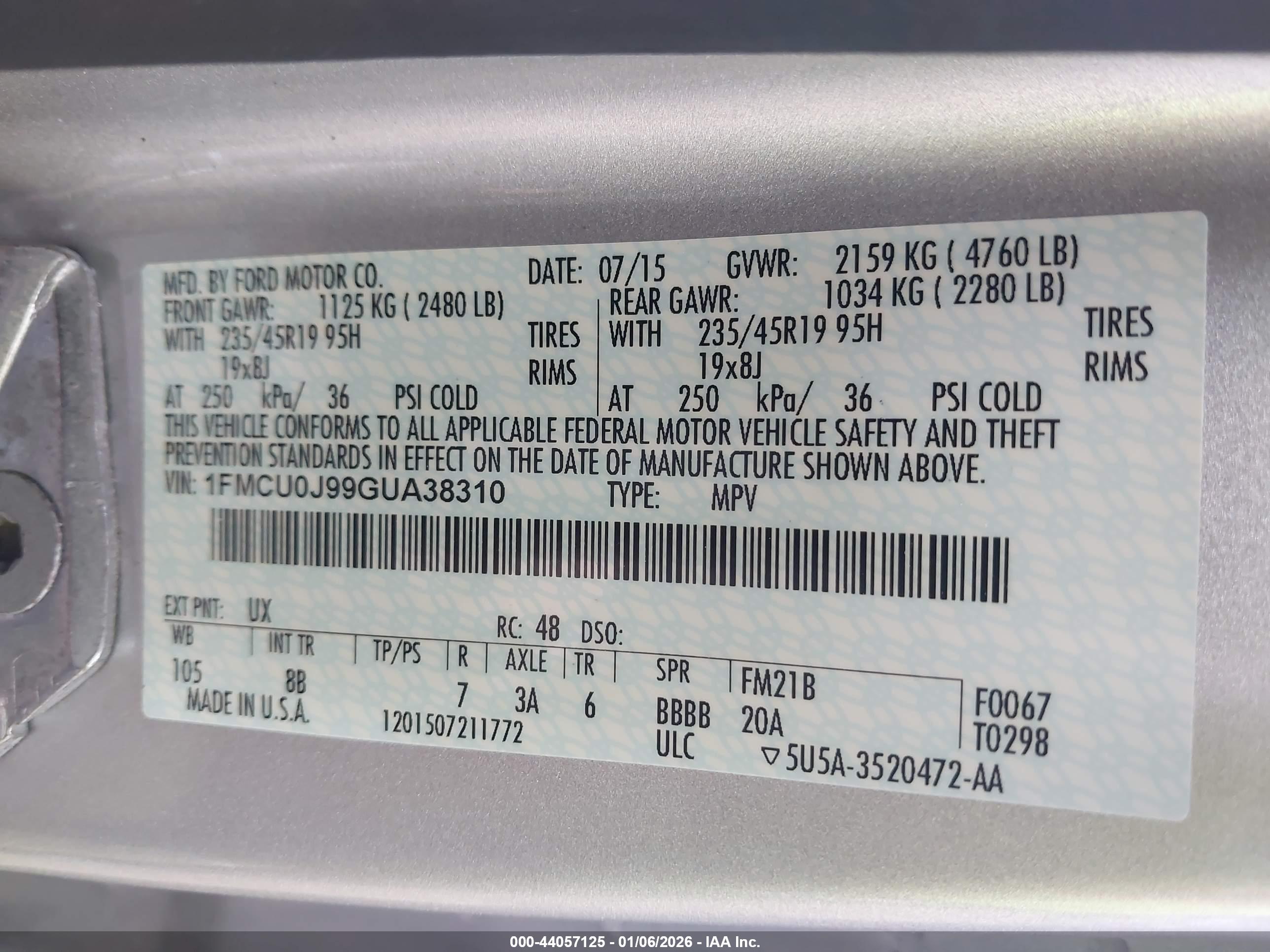 FORD ESCAPE image 9