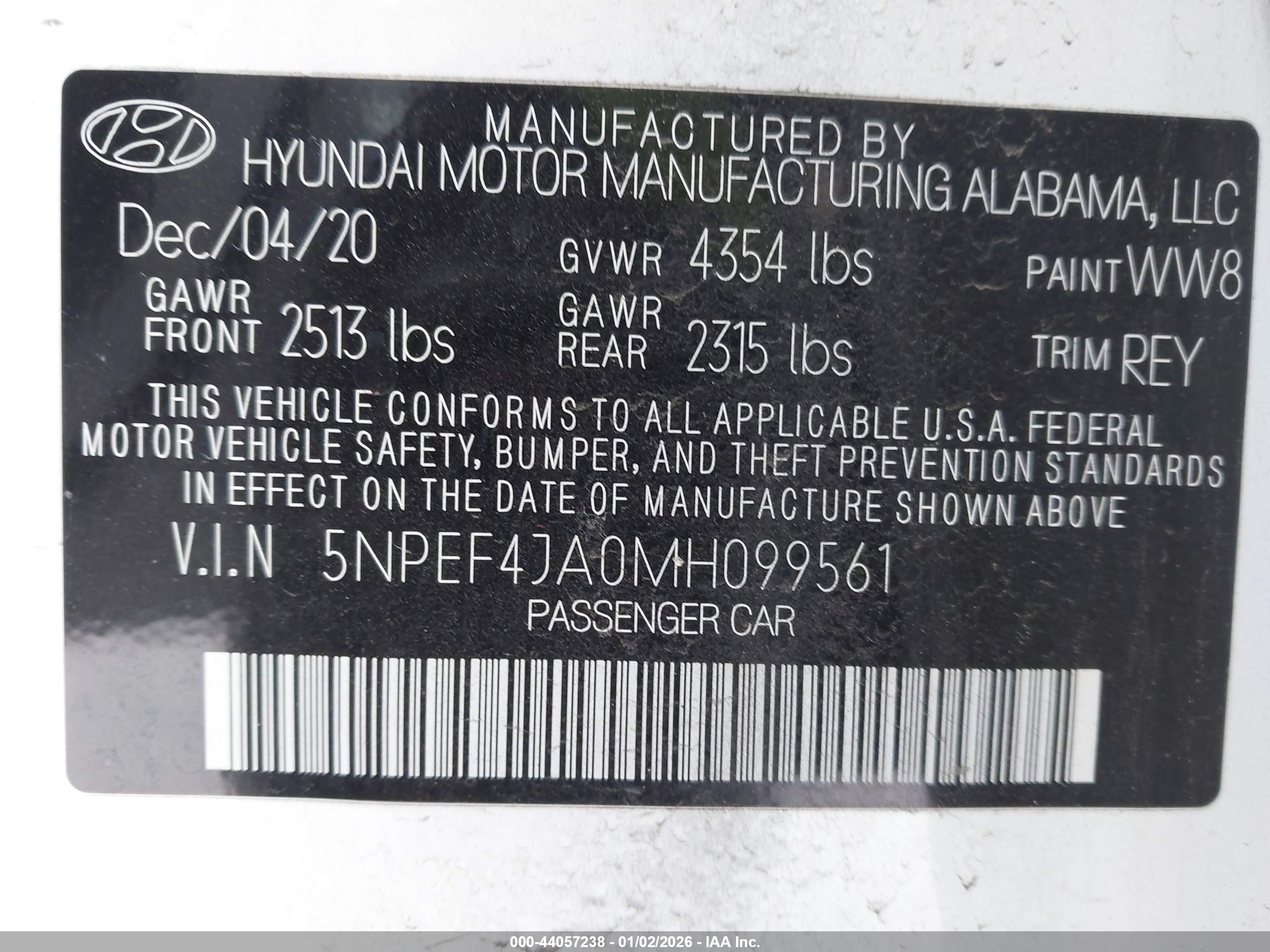 HYUNDAI SONATA image 9