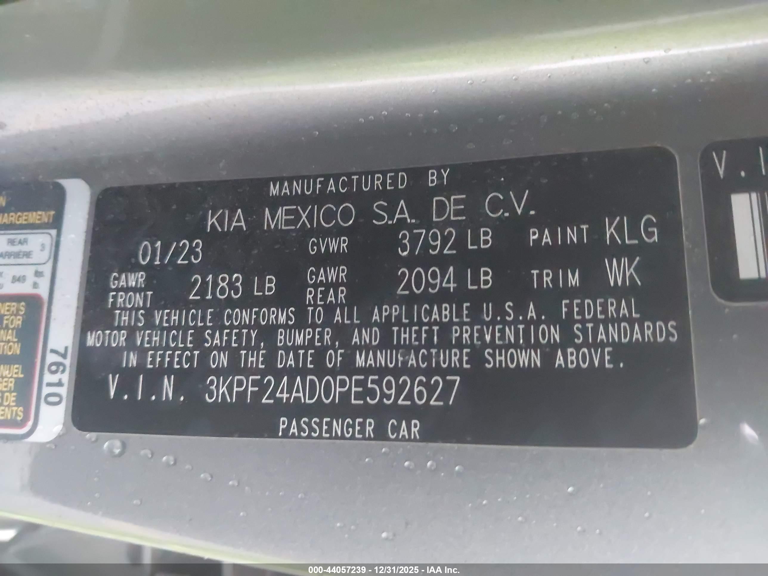 KIA FORTE image 9