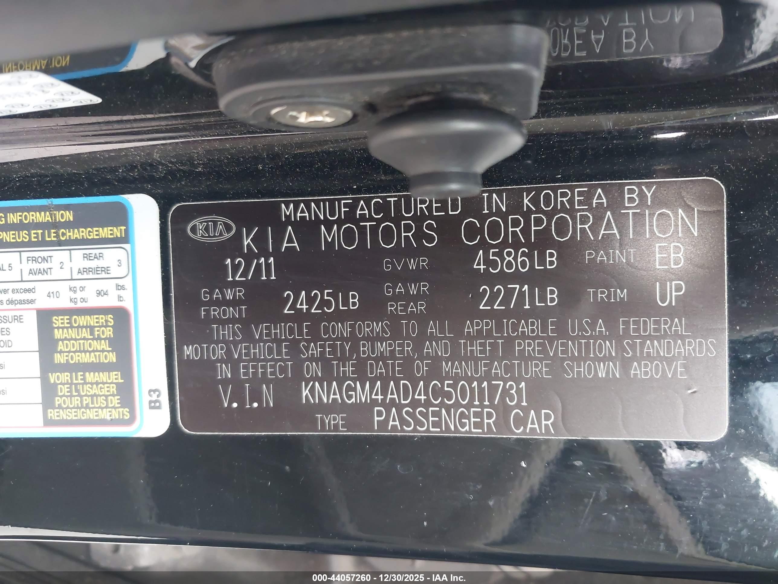 KIA OPTIMA image 9