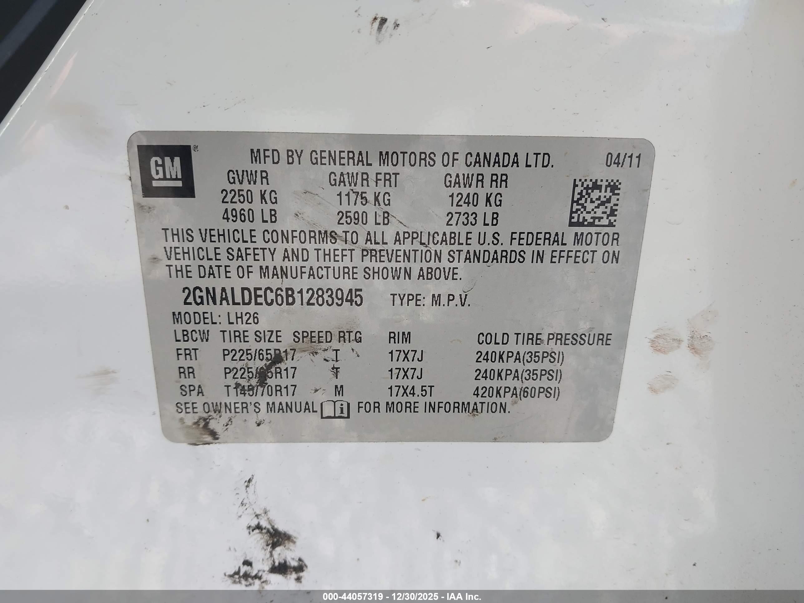 CHEVROLET EQUINOX image 9