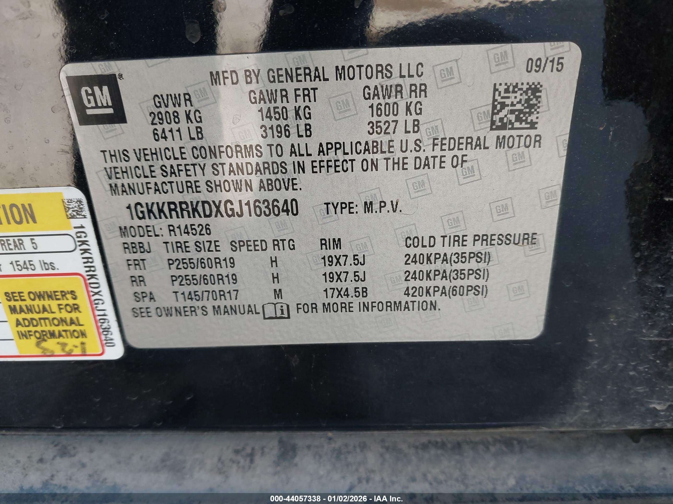 GMC ACADIA image 9
