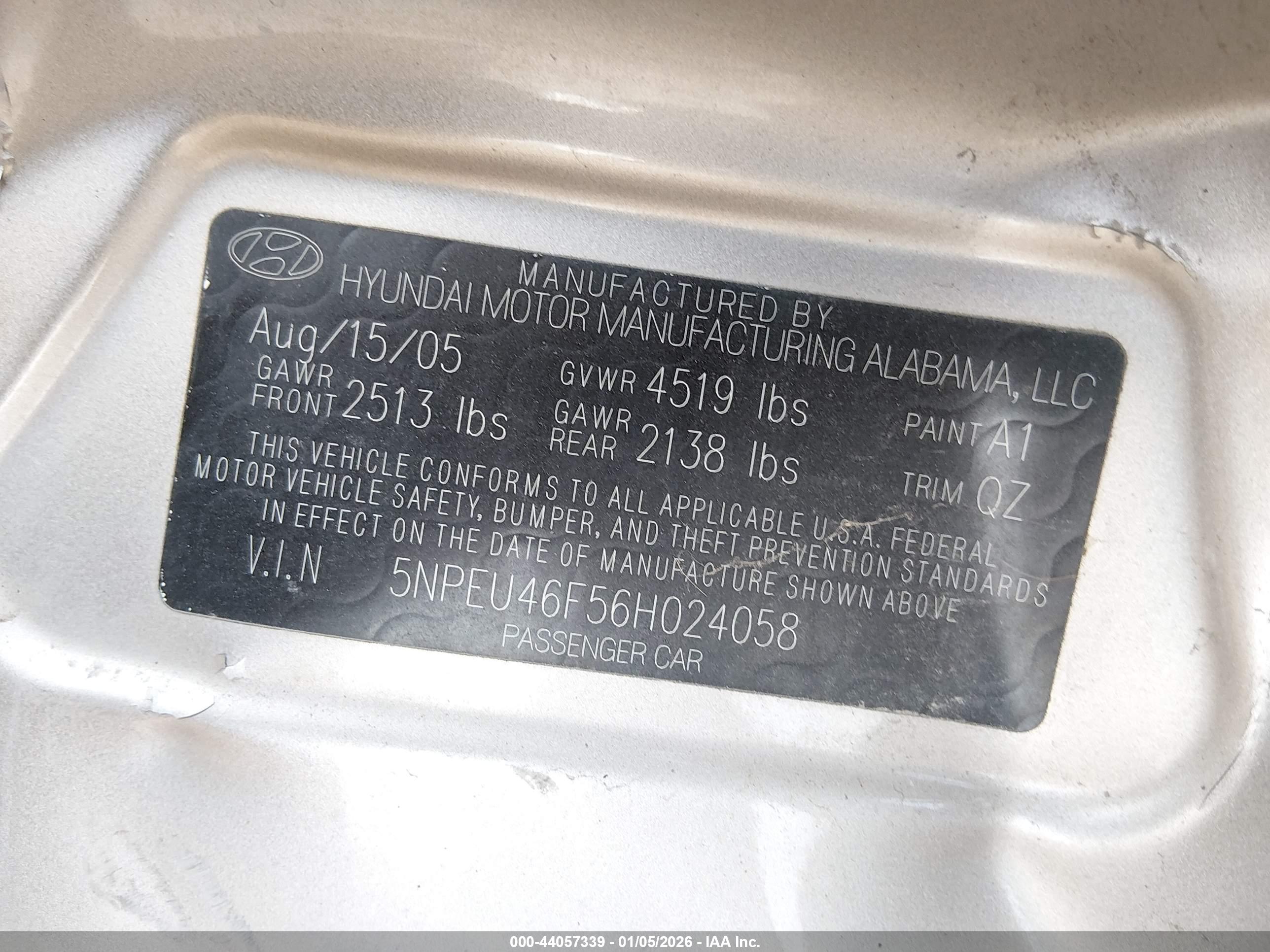 HYUNDAI SONATA image 9