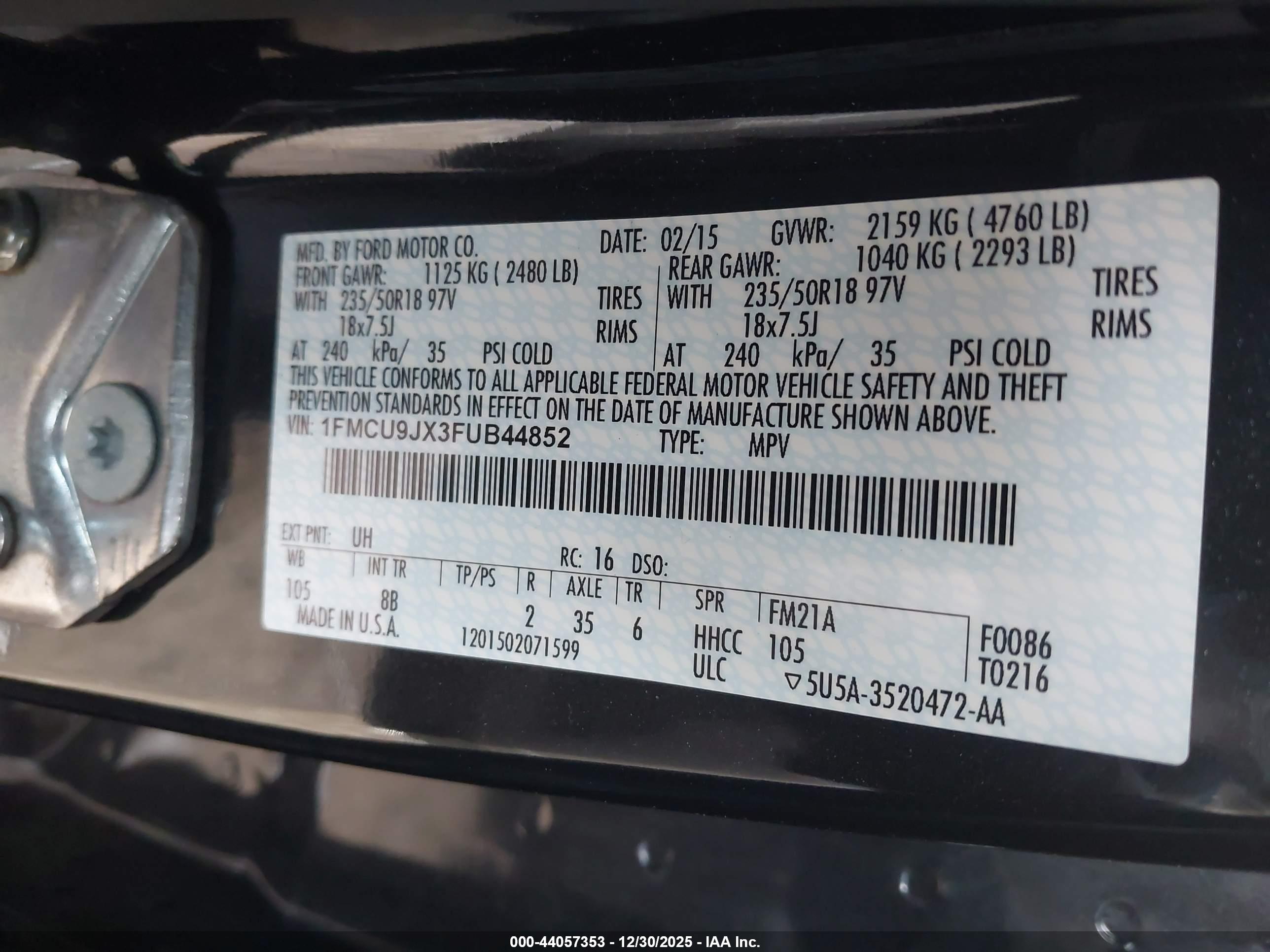 FORD ESCAPE image 9