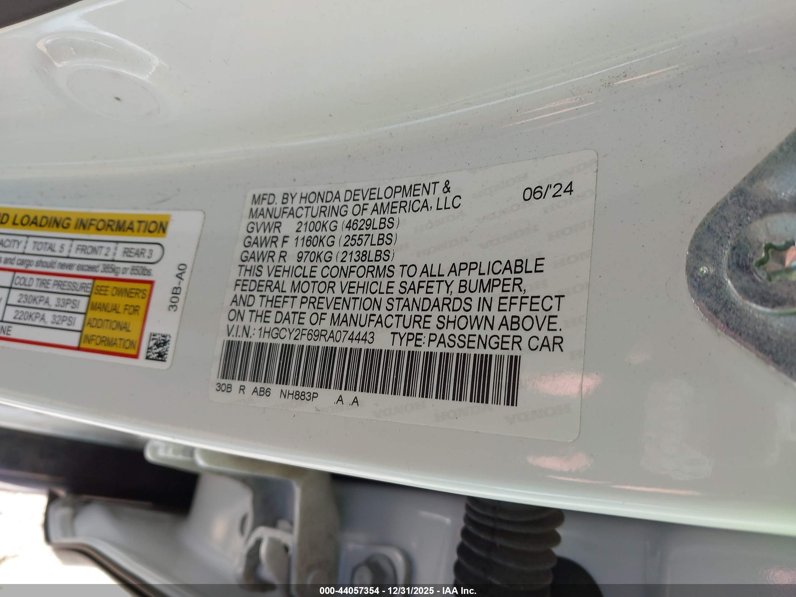 HONDA ACCORD image 9