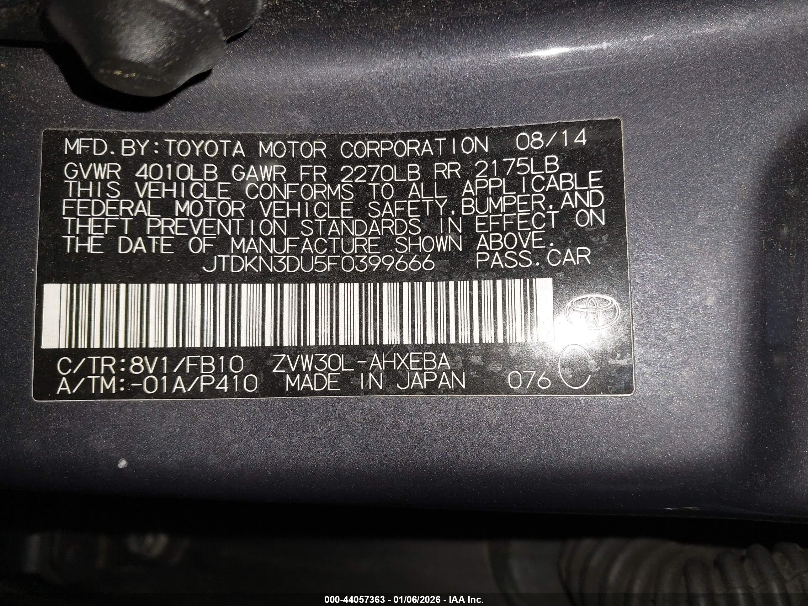 TOYOTA PRIUS image 9
