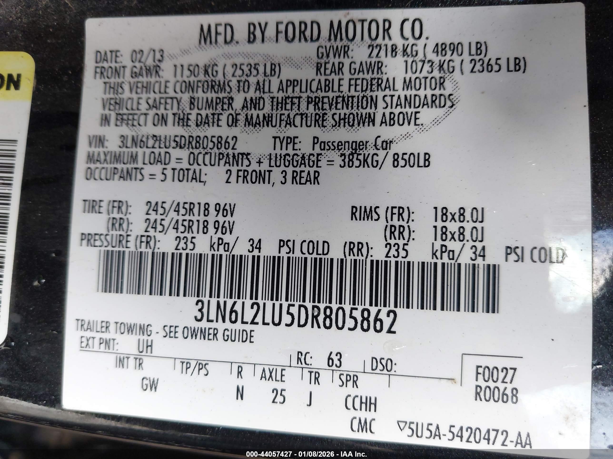 LINCOLN MKZ image 9