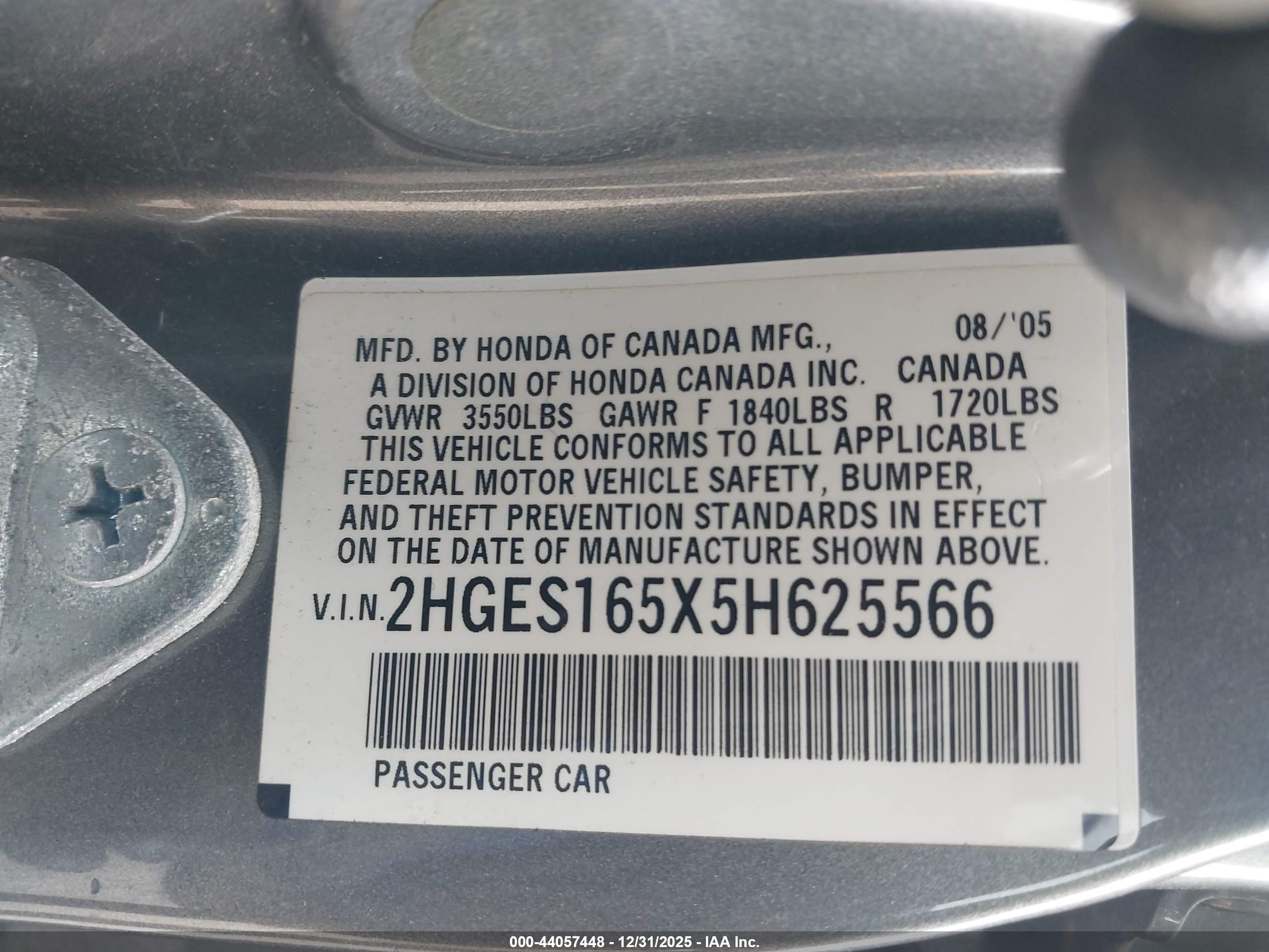 HONDA CIVIC image 9