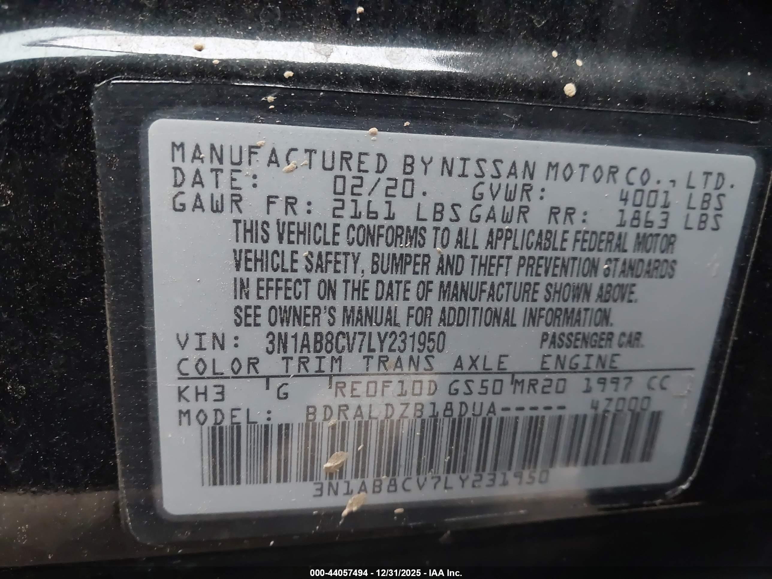 NISSAN SENTRA image 9