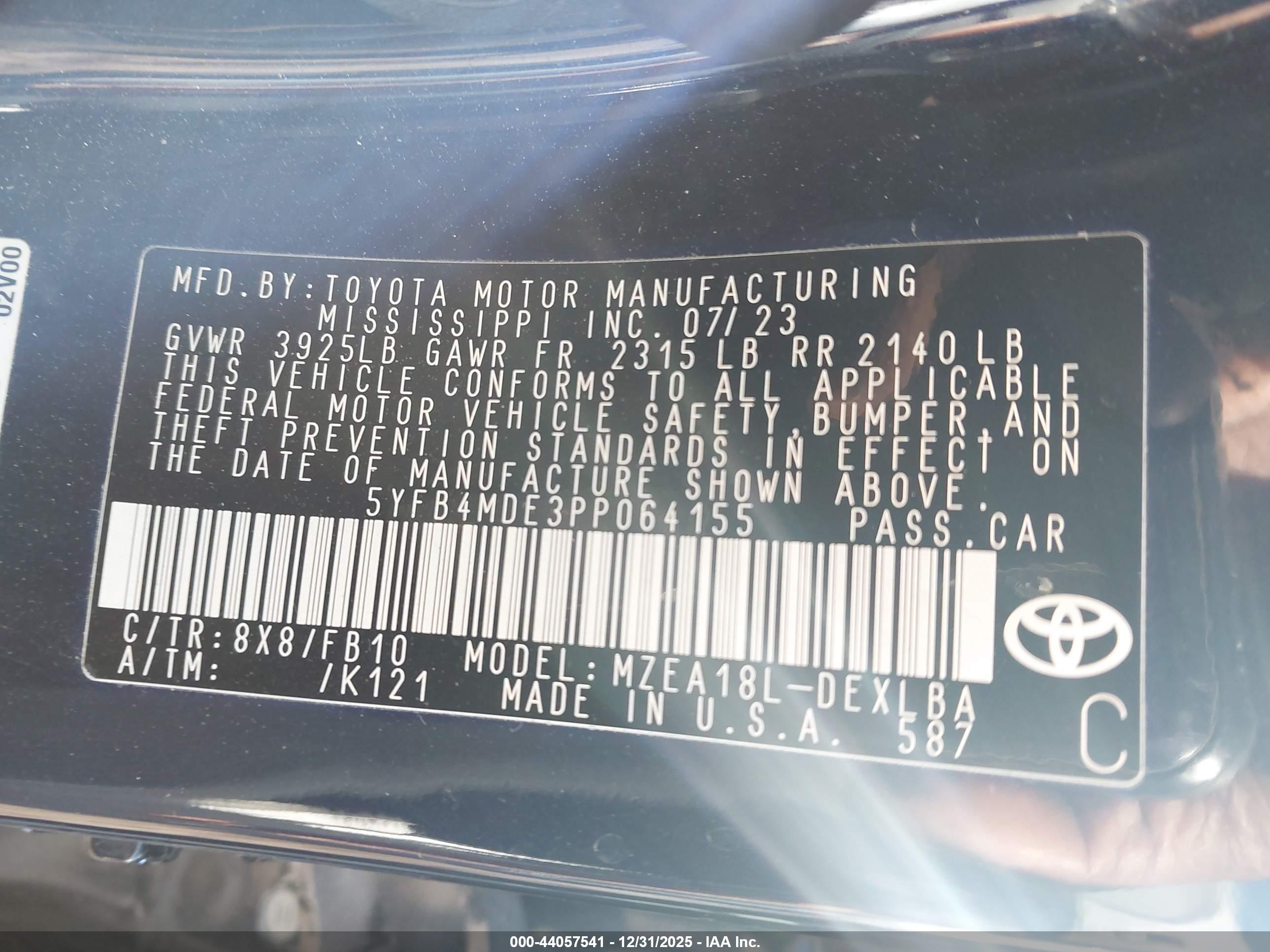 TOYOTA COROLLA image 9