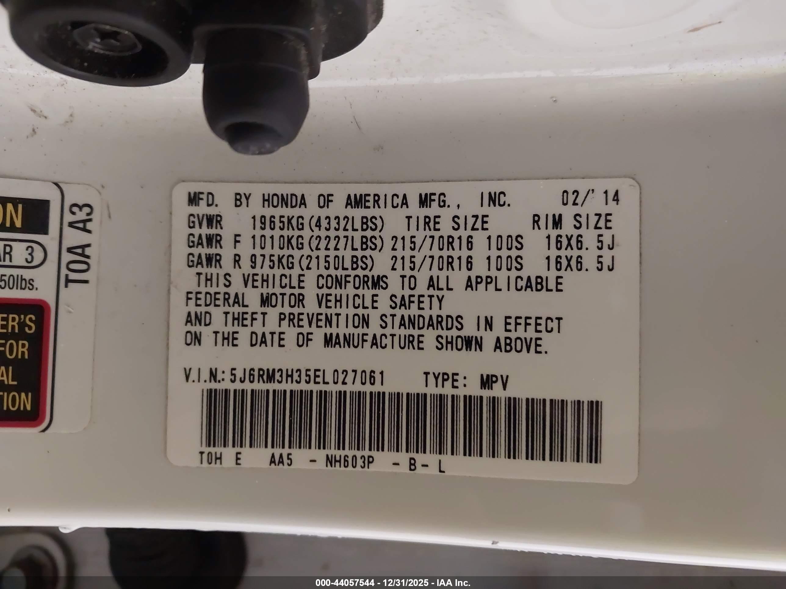 HONDA CR-V image 9