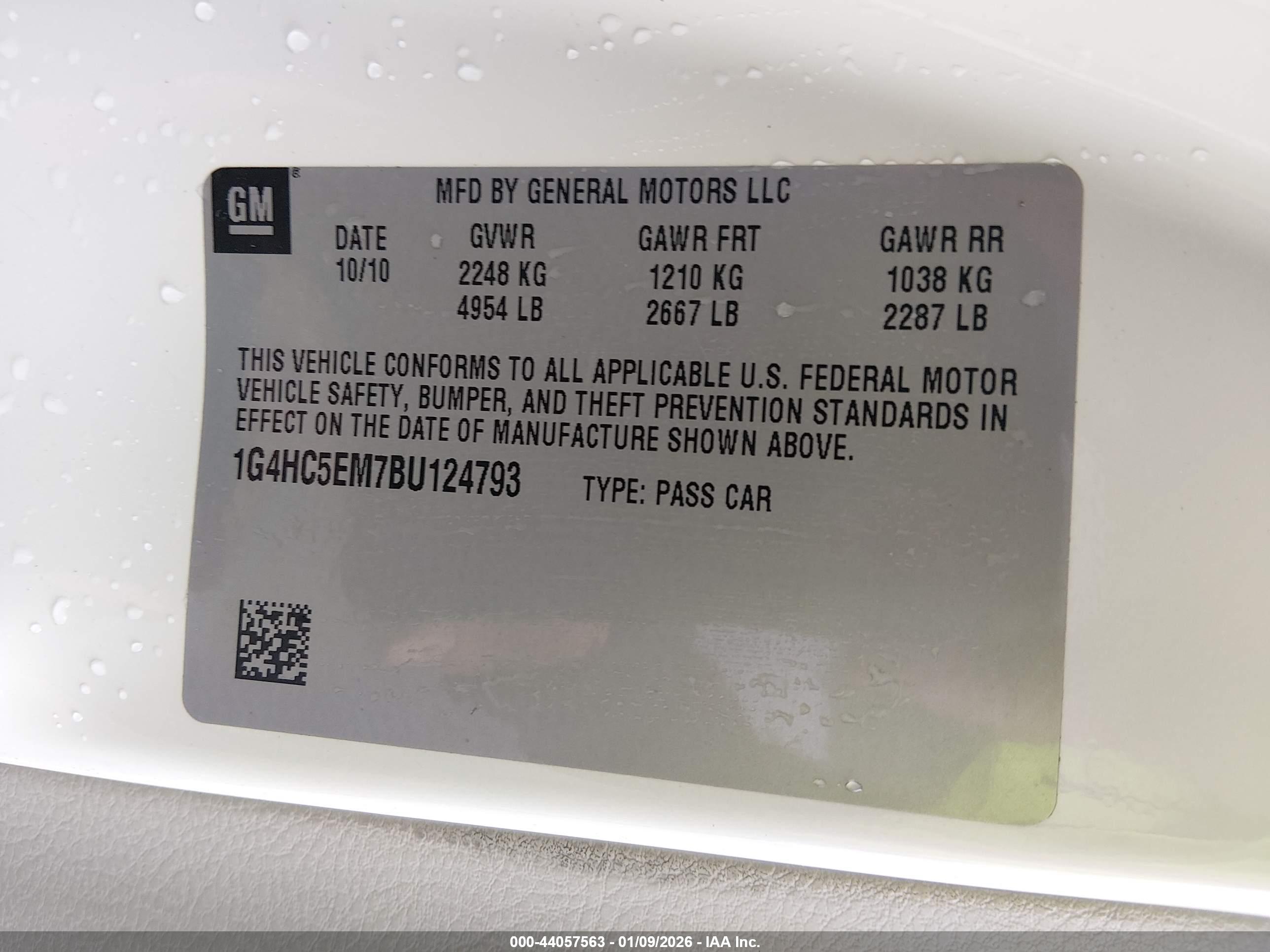 BUICK LUCERNE image 9