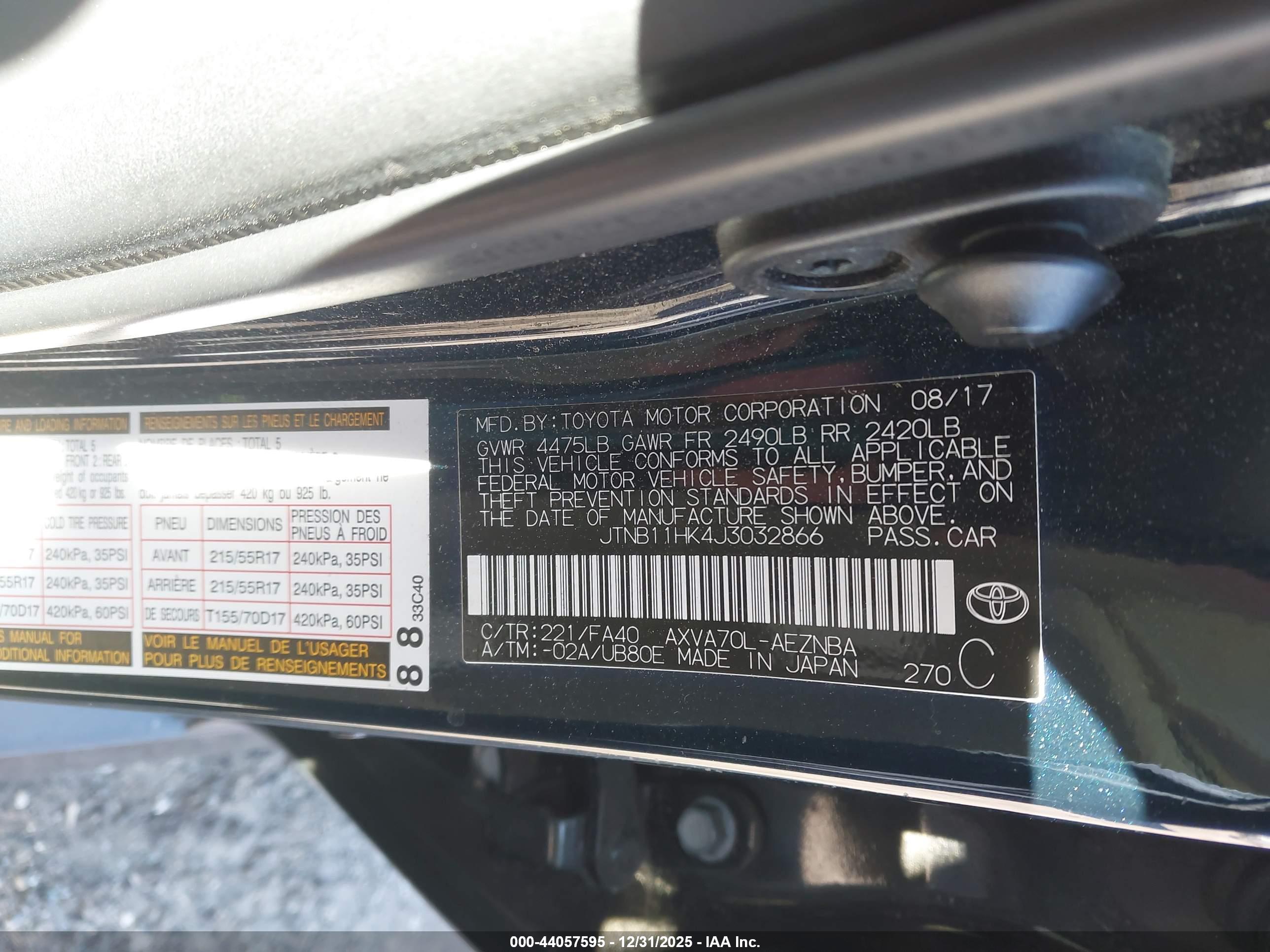TOYOTA CAMRY image 9