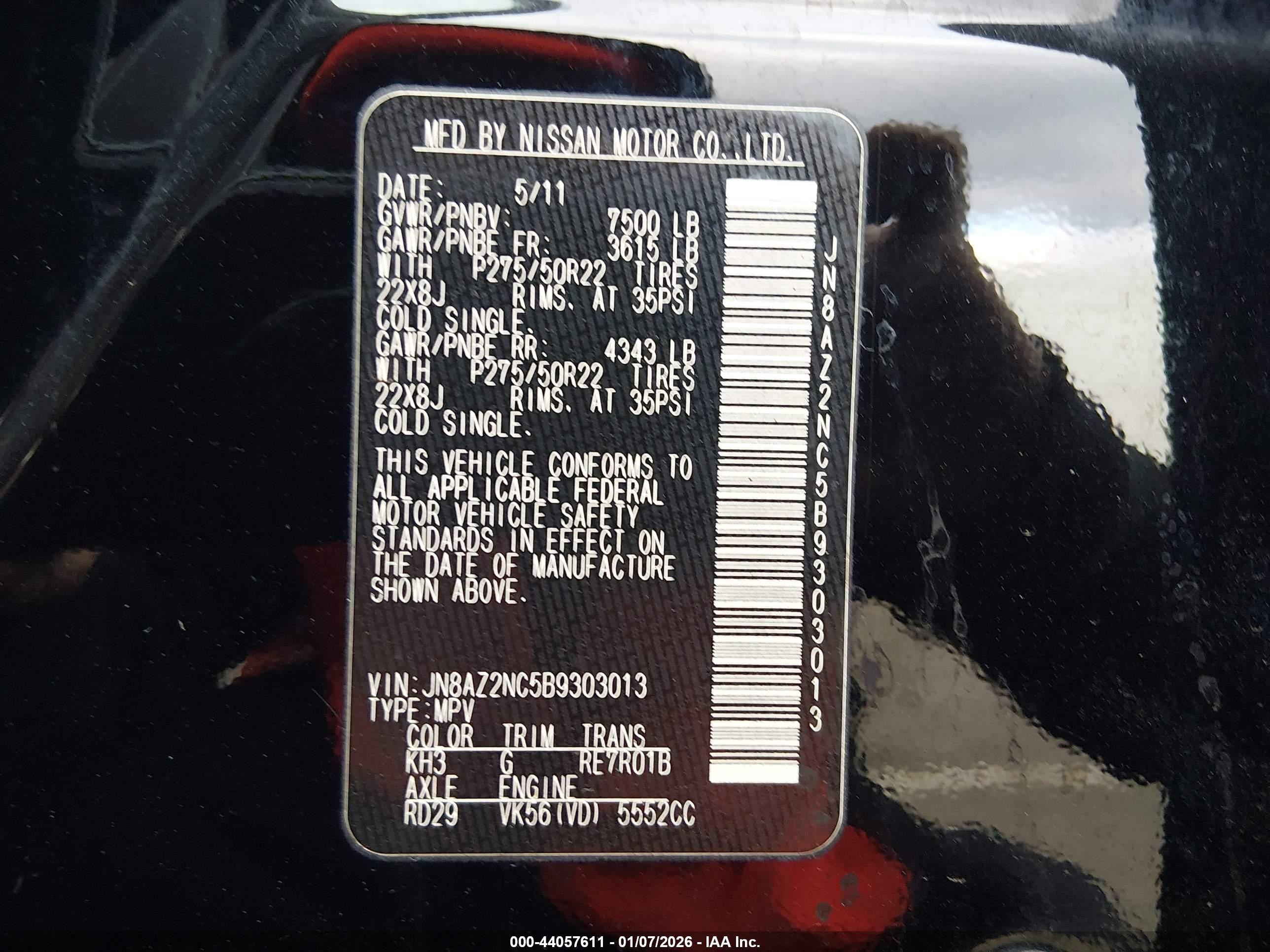 INFINITI QX56 image 9