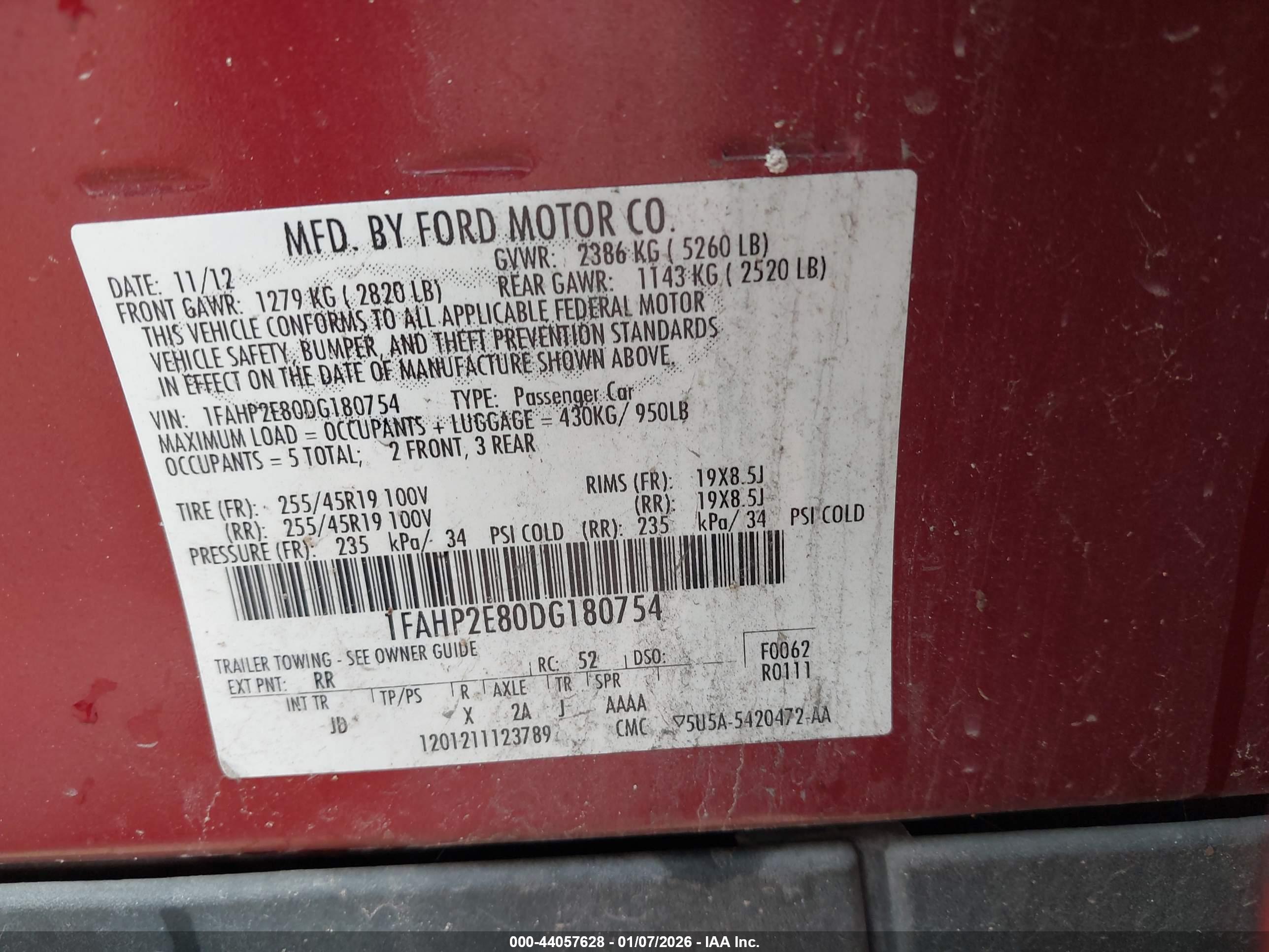 FORD TAURUS image 9