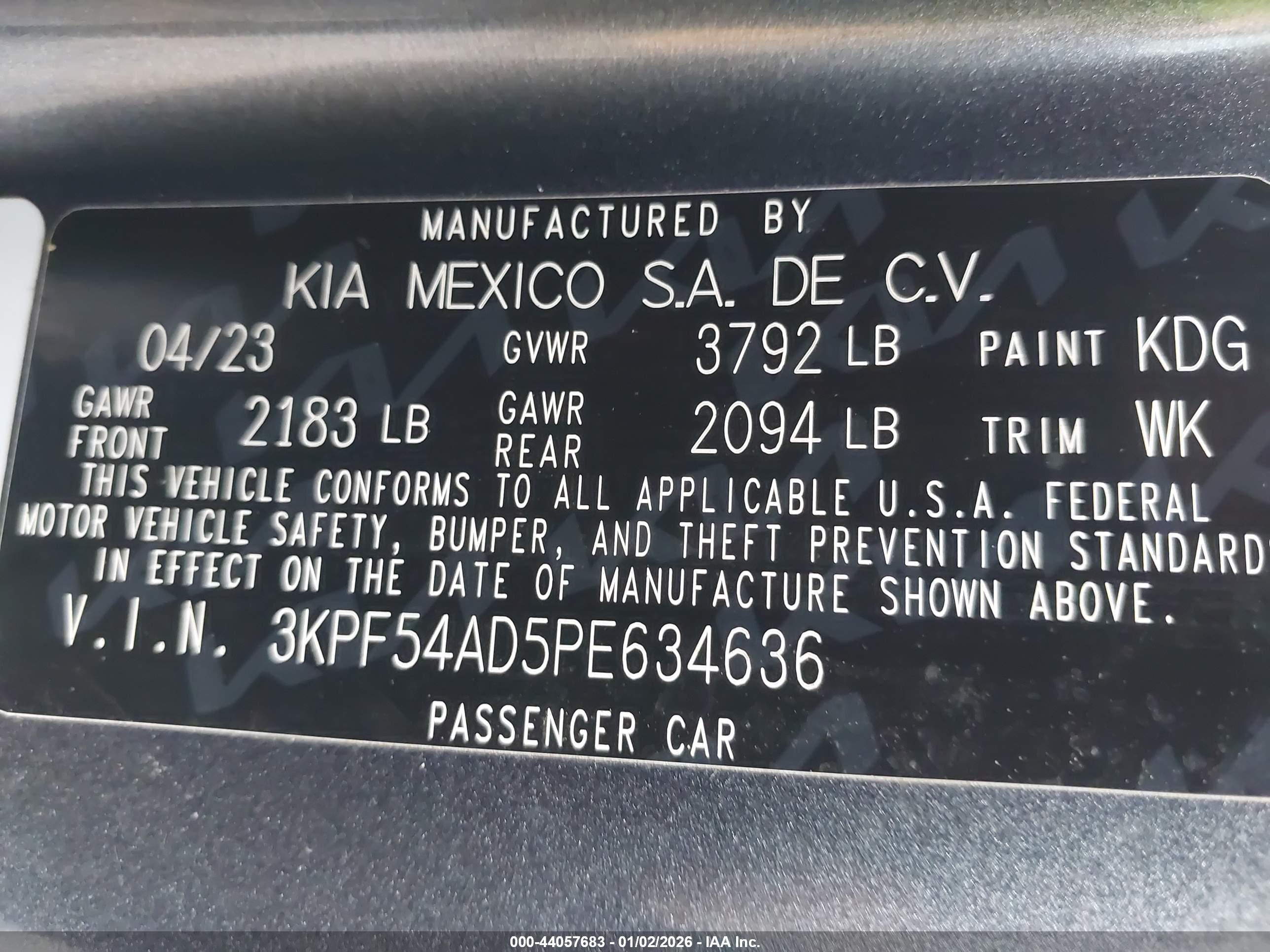 KIA FORTE image 9
