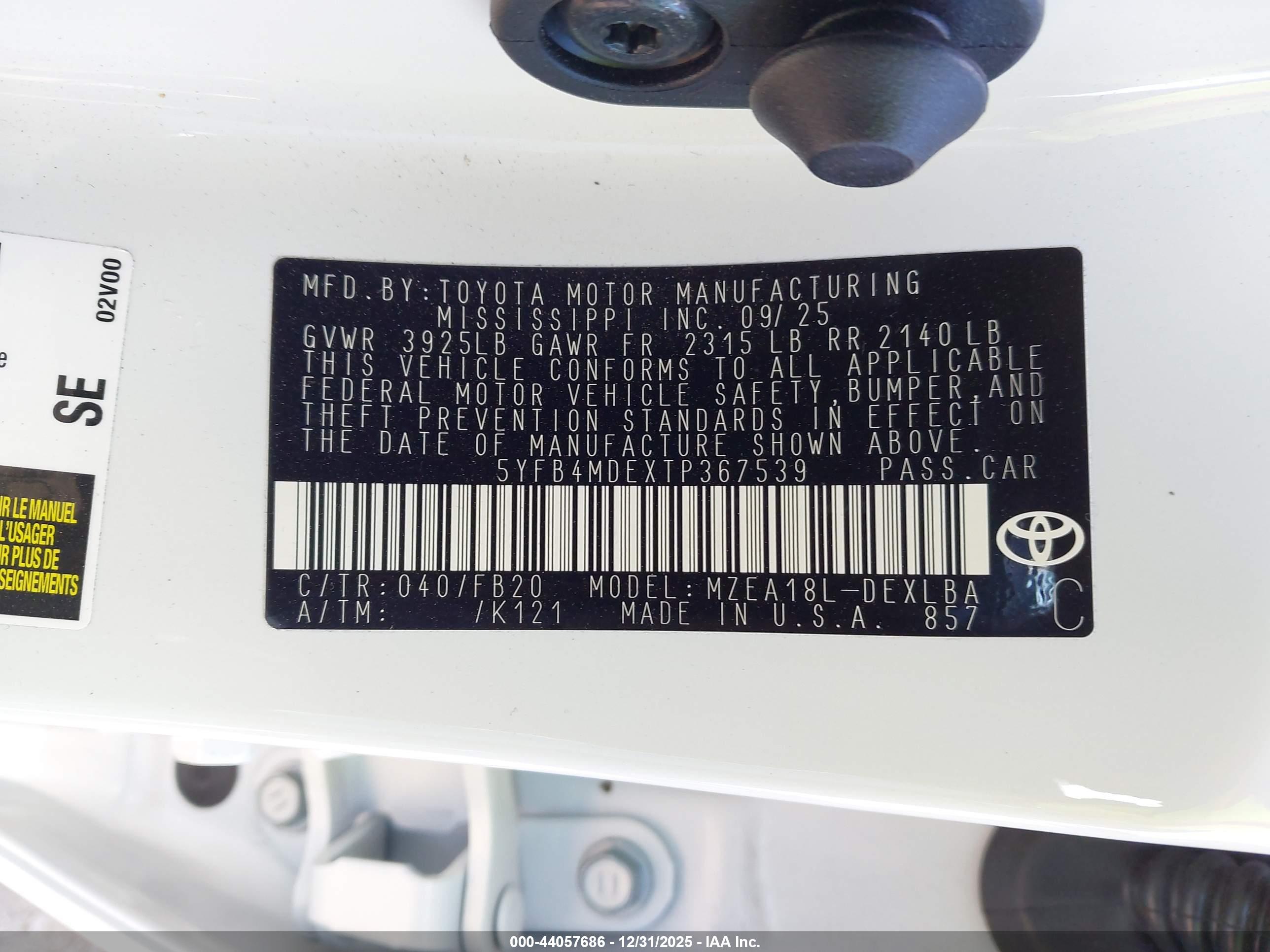 TOYOTA COROLLA image 9