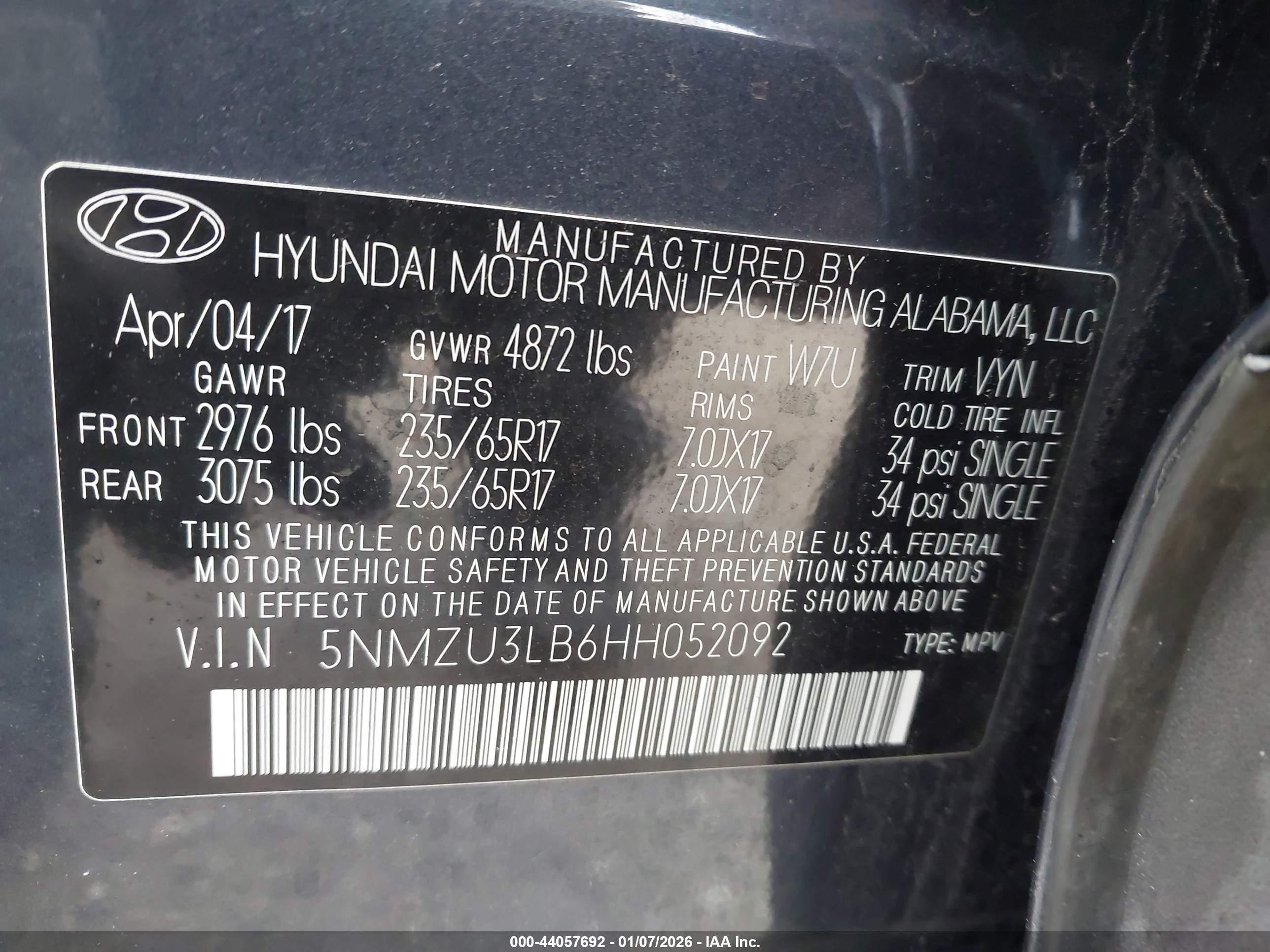 HYUNDAI SANTA image 9