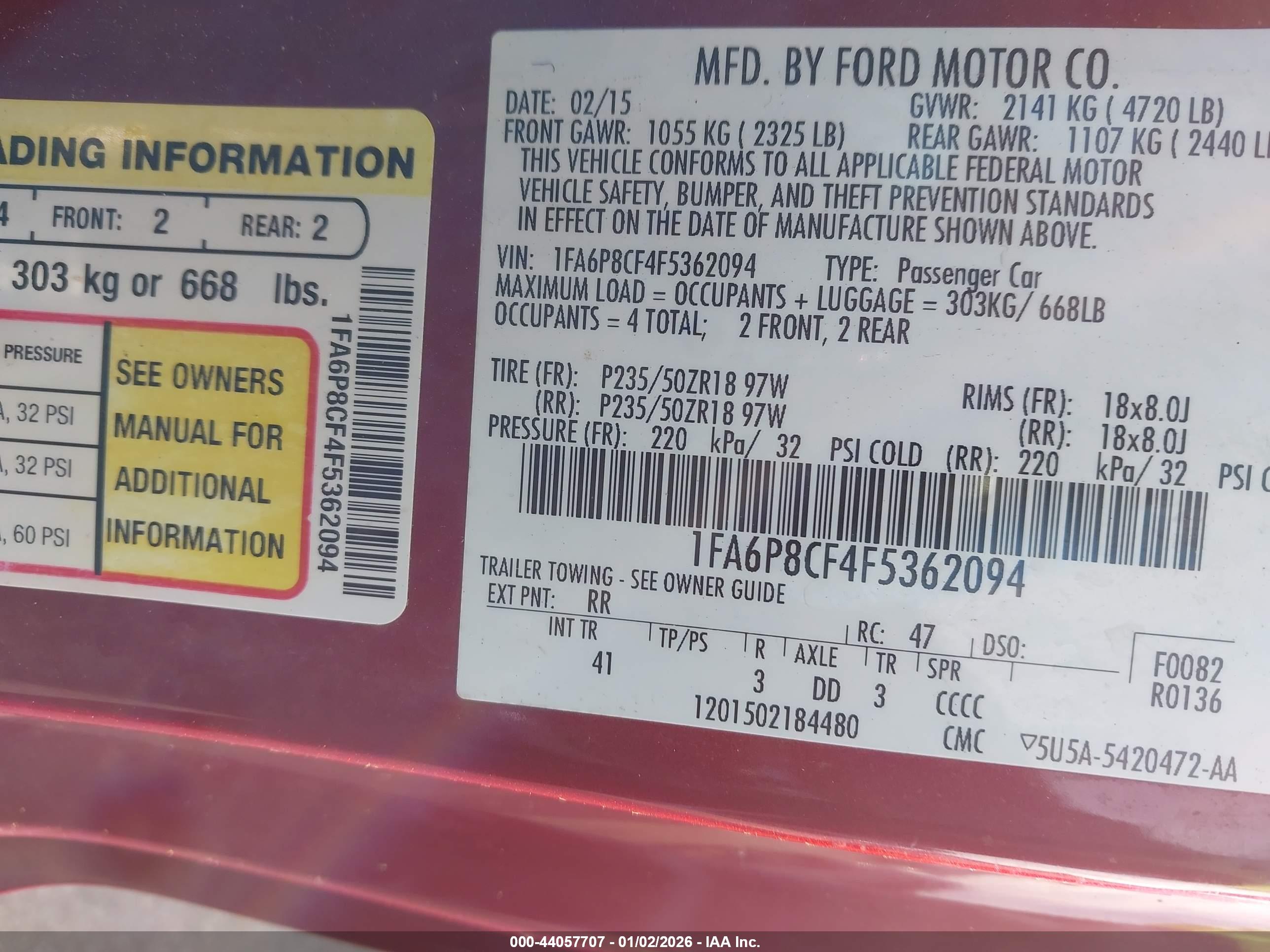 FORD MUSTANG image 9