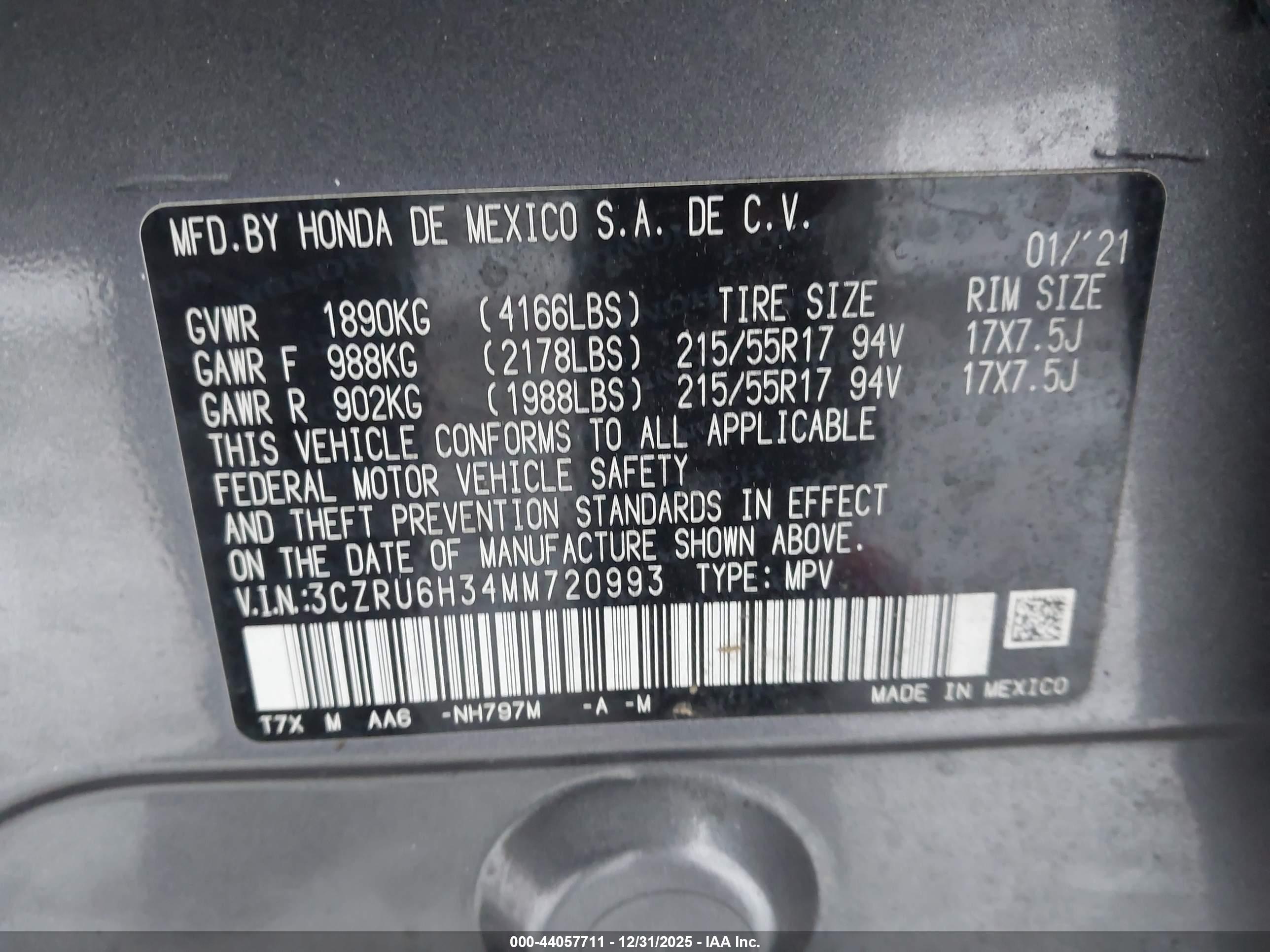 HONDA HR-V image 9