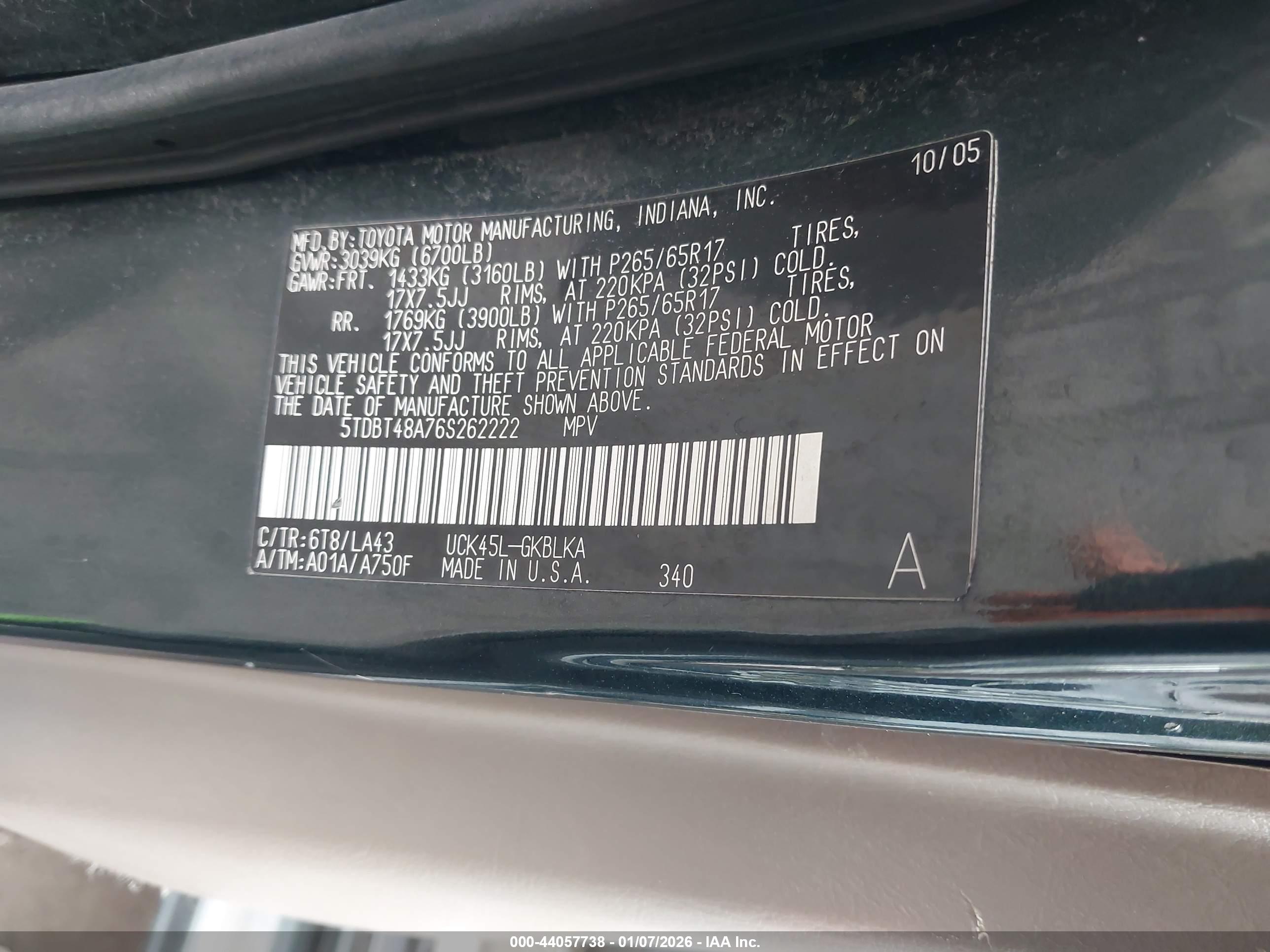 TOYOTA SEQUOIA image 9