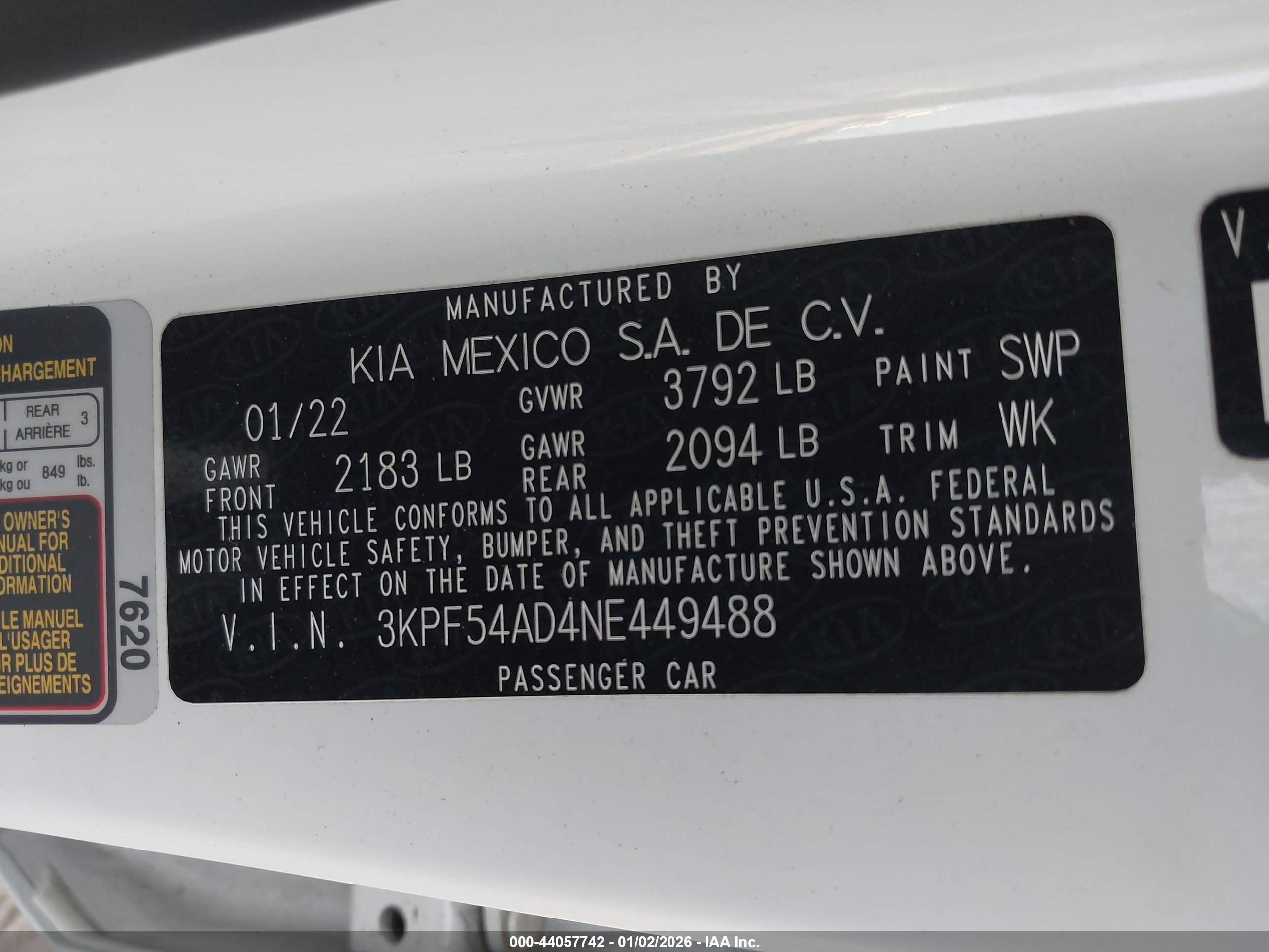 KIA FORTE image 9