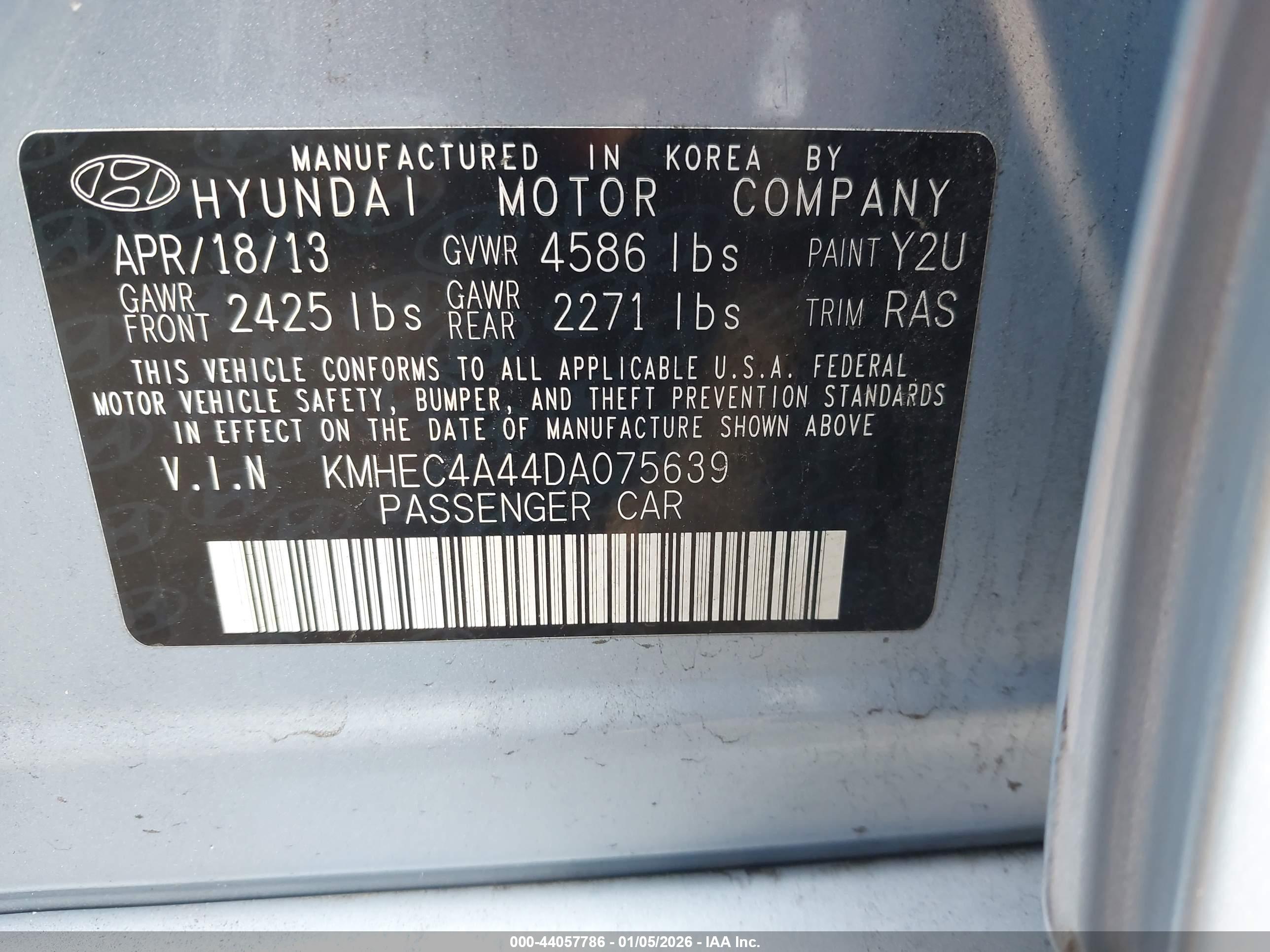 HYUNDAI SONATA image 9