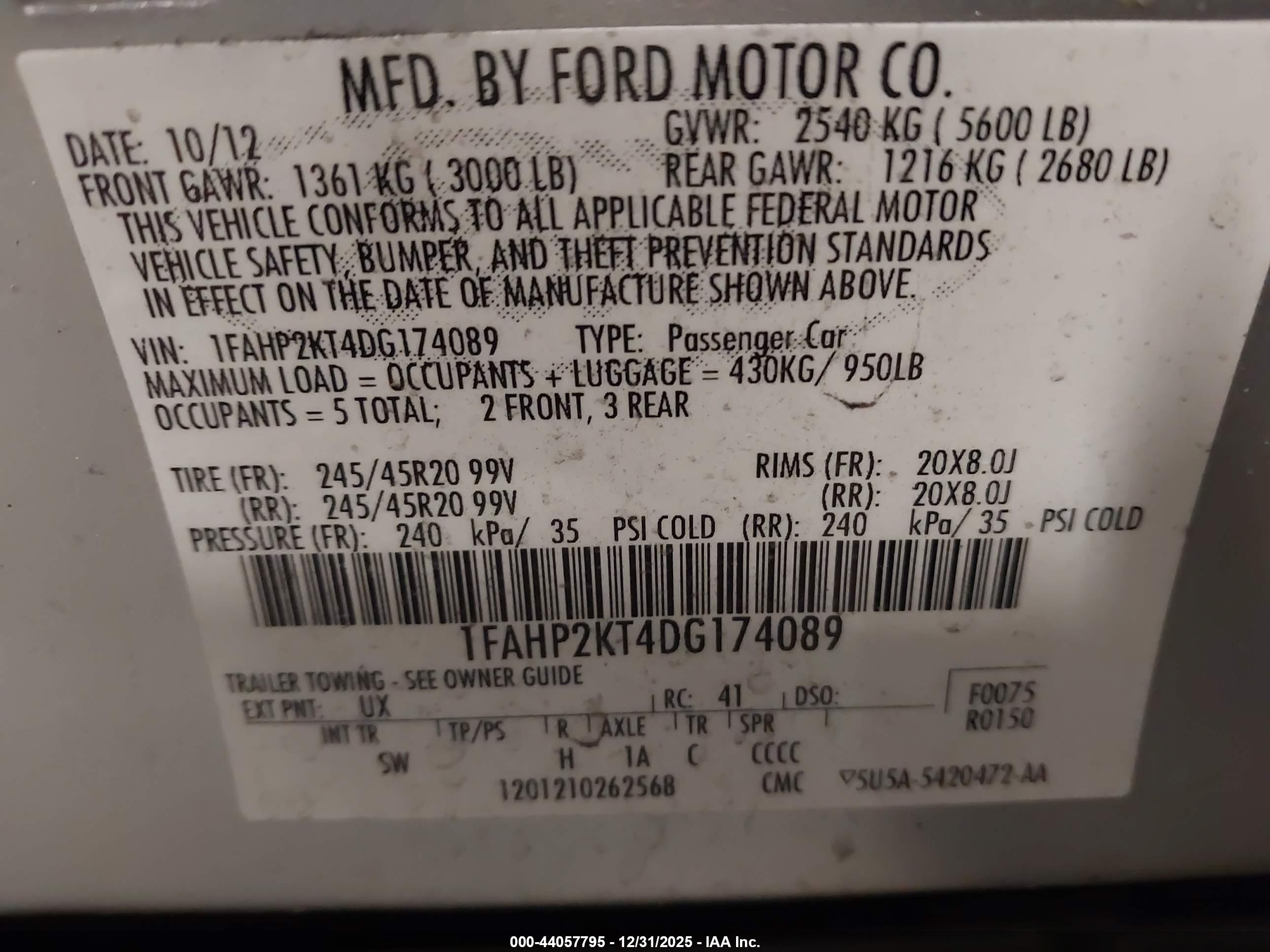 FORD TAURUS image 9