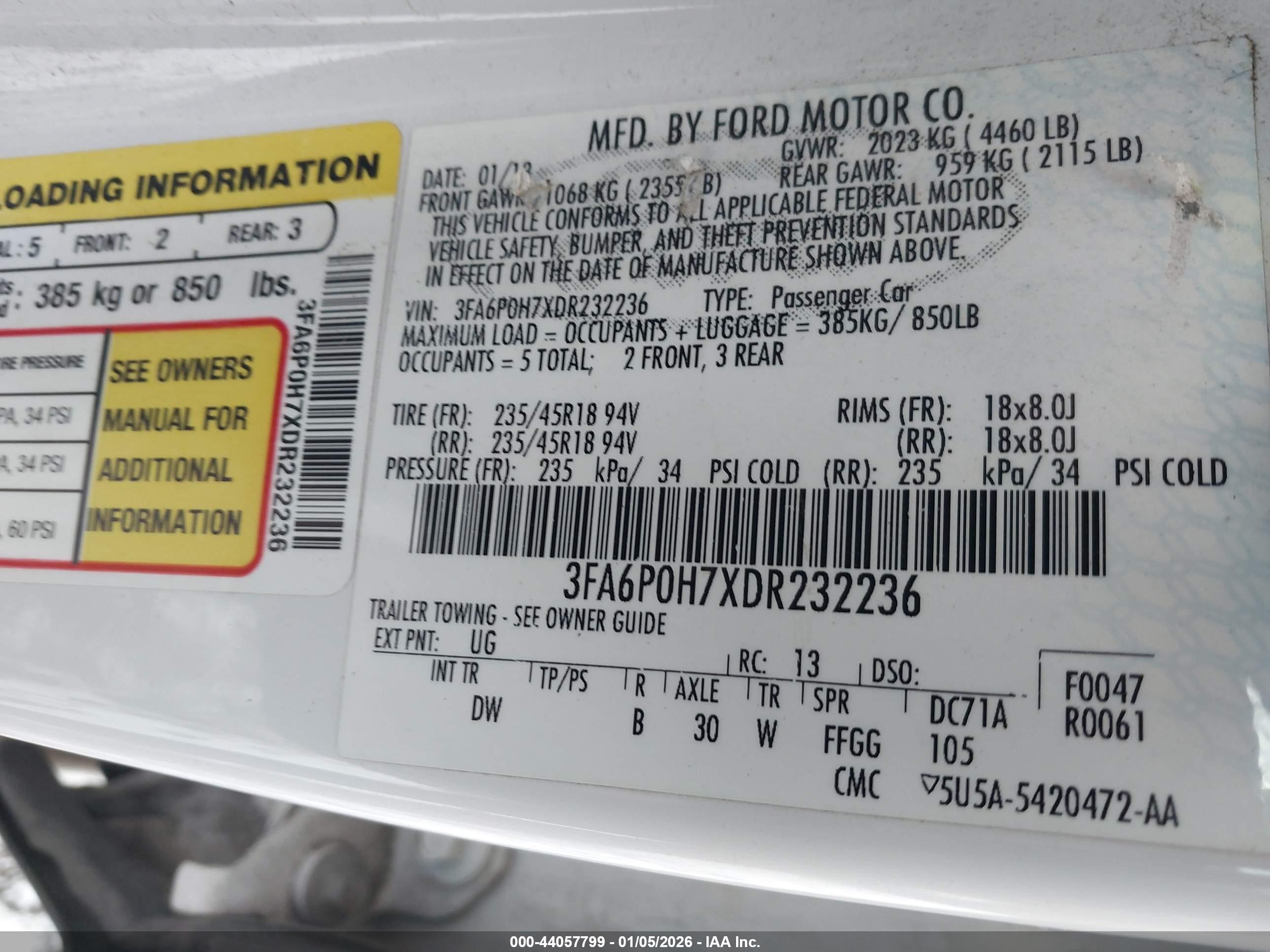 FORD FUSION image 9