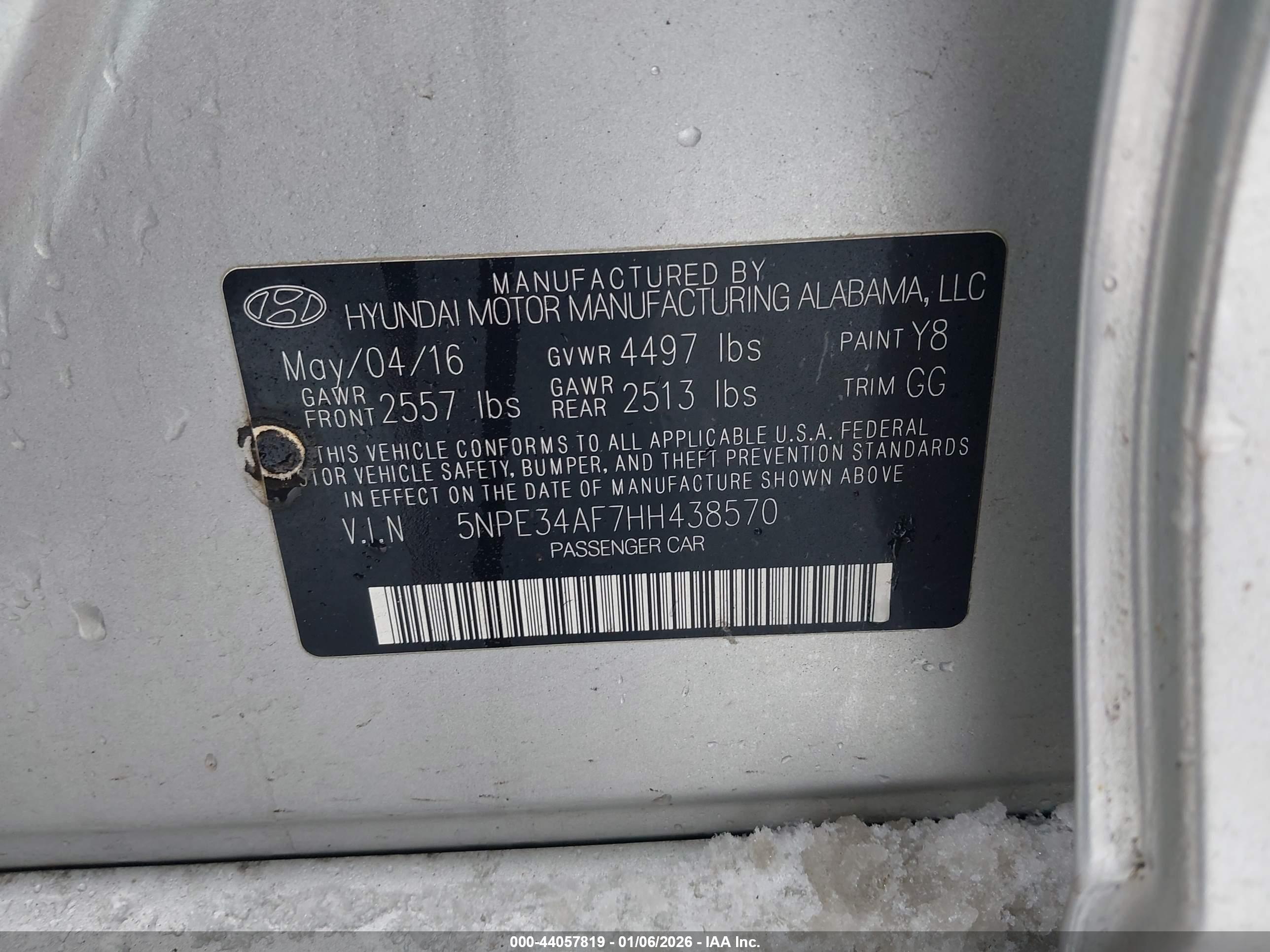 HYUNDAI SONATA image 9
