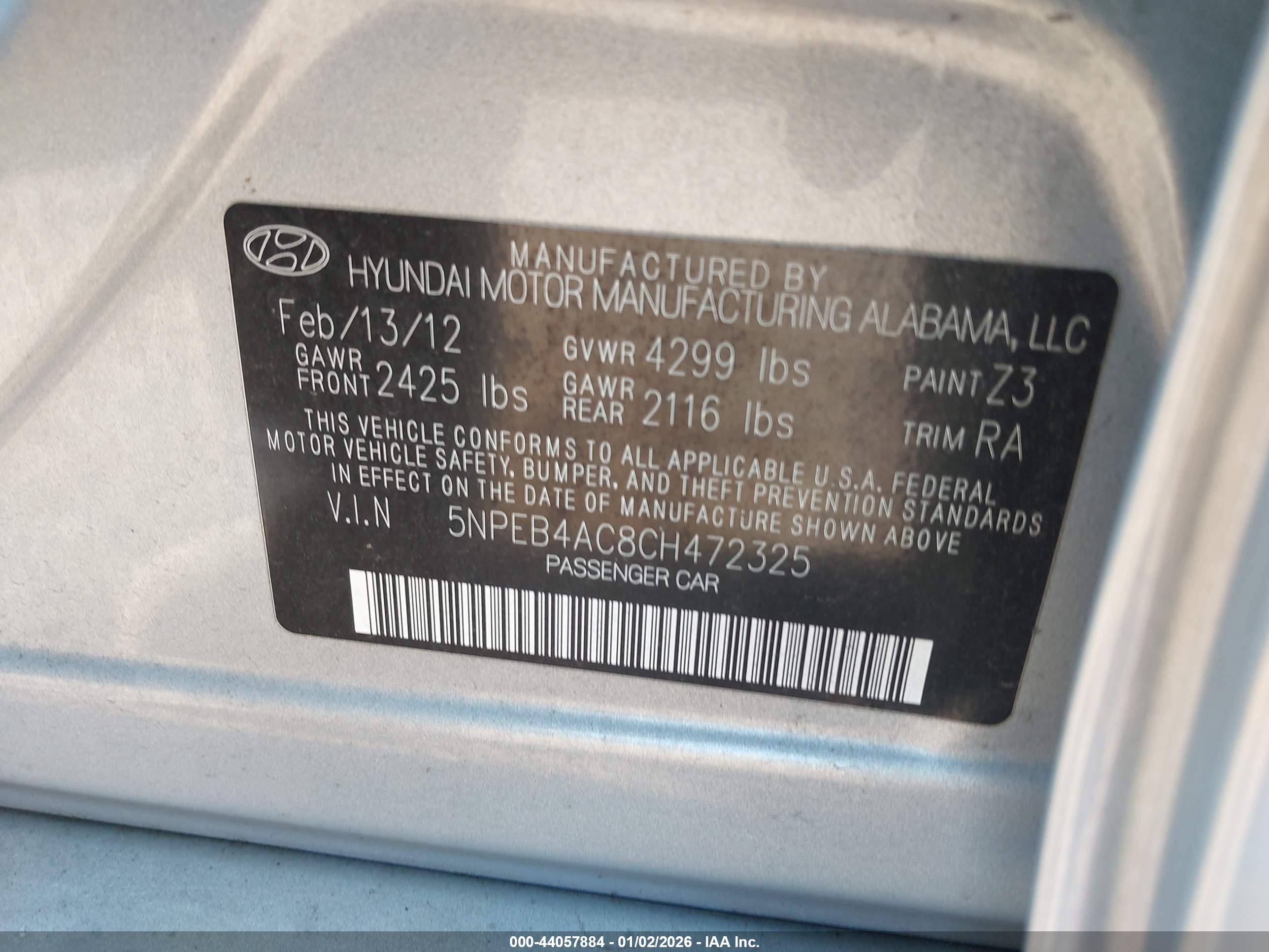 HYUNDAI SONATA image 9