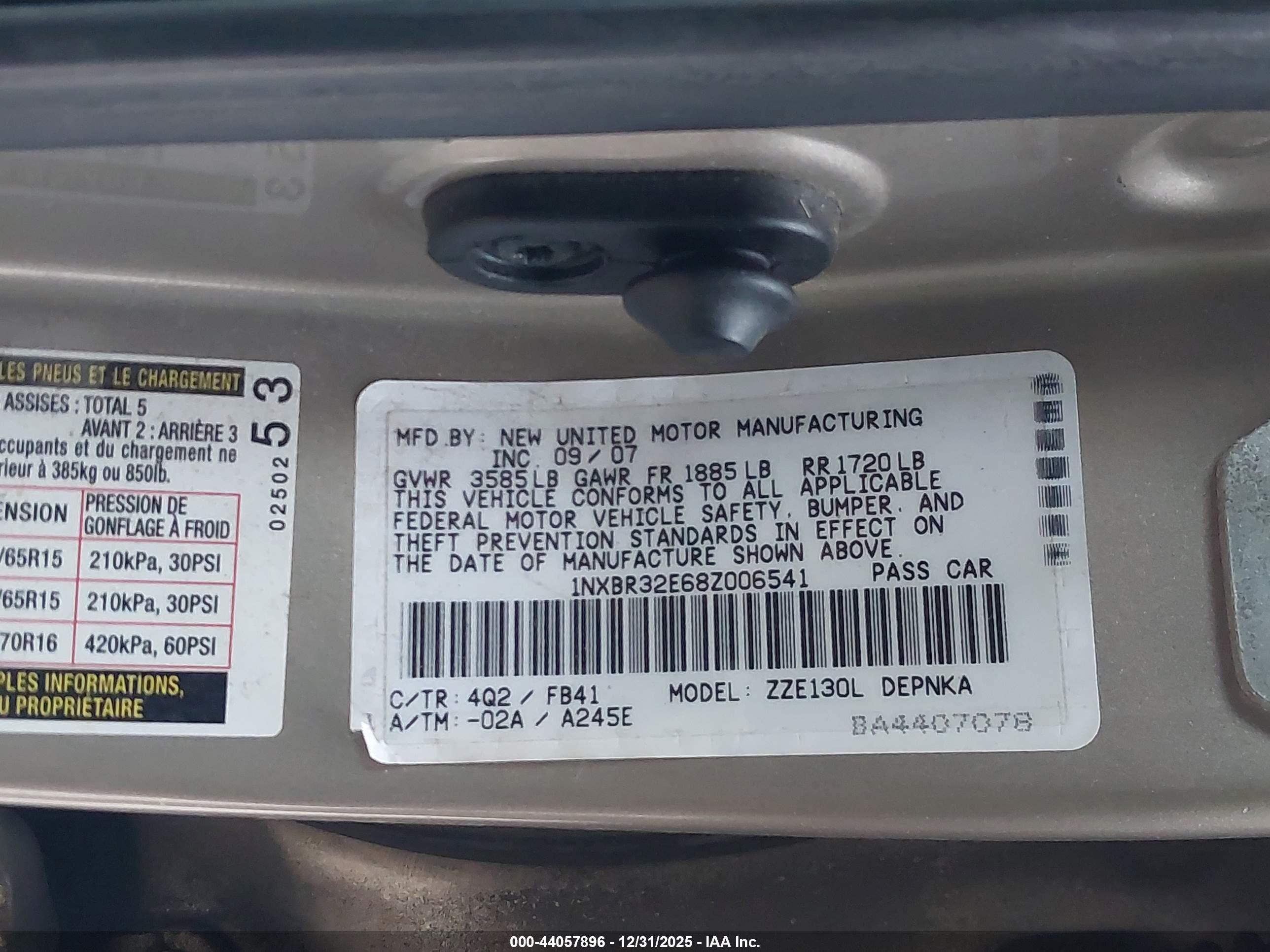 TOYOTA COROLLA image 9