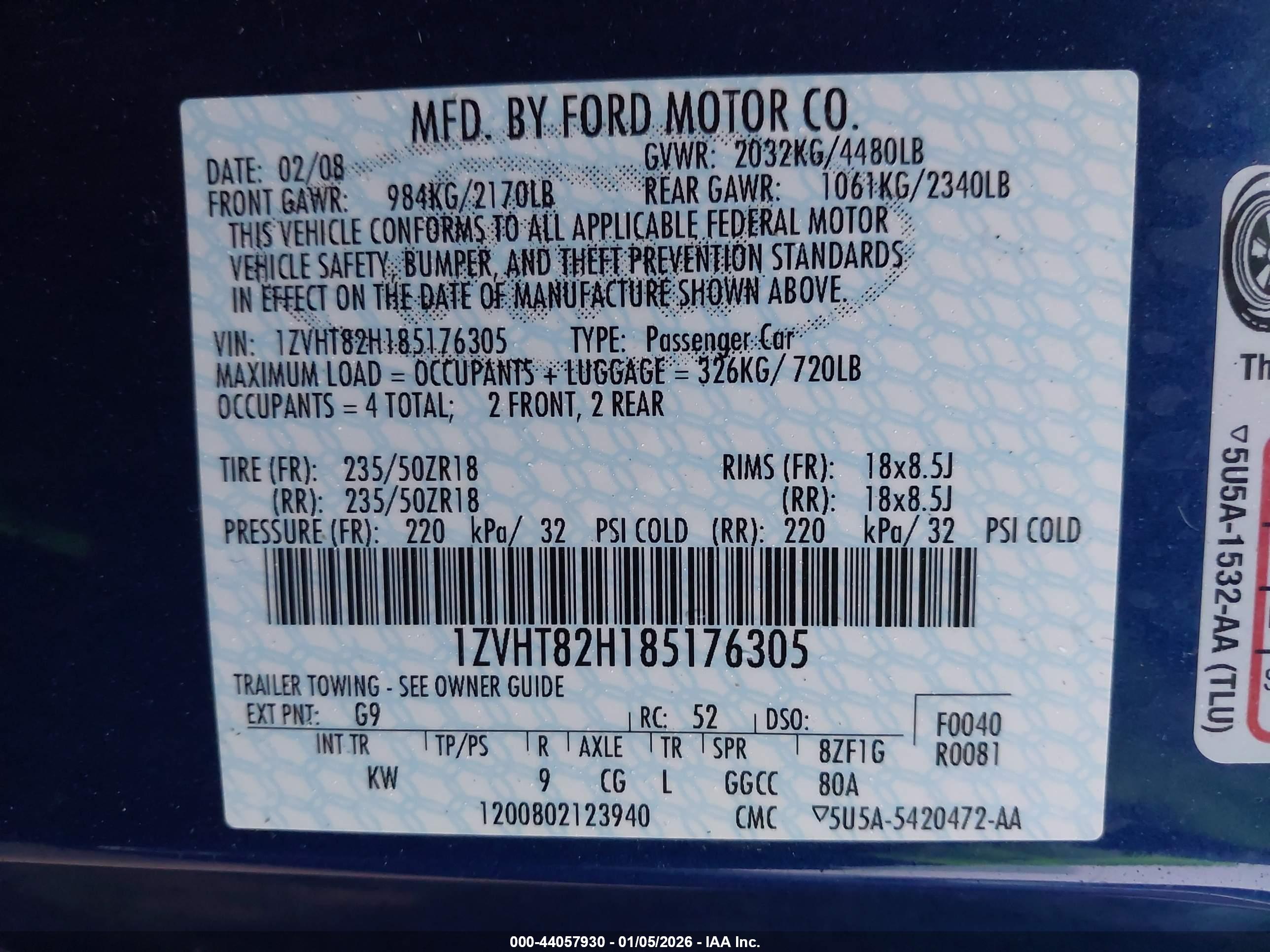 FORD MUSTANG image 9