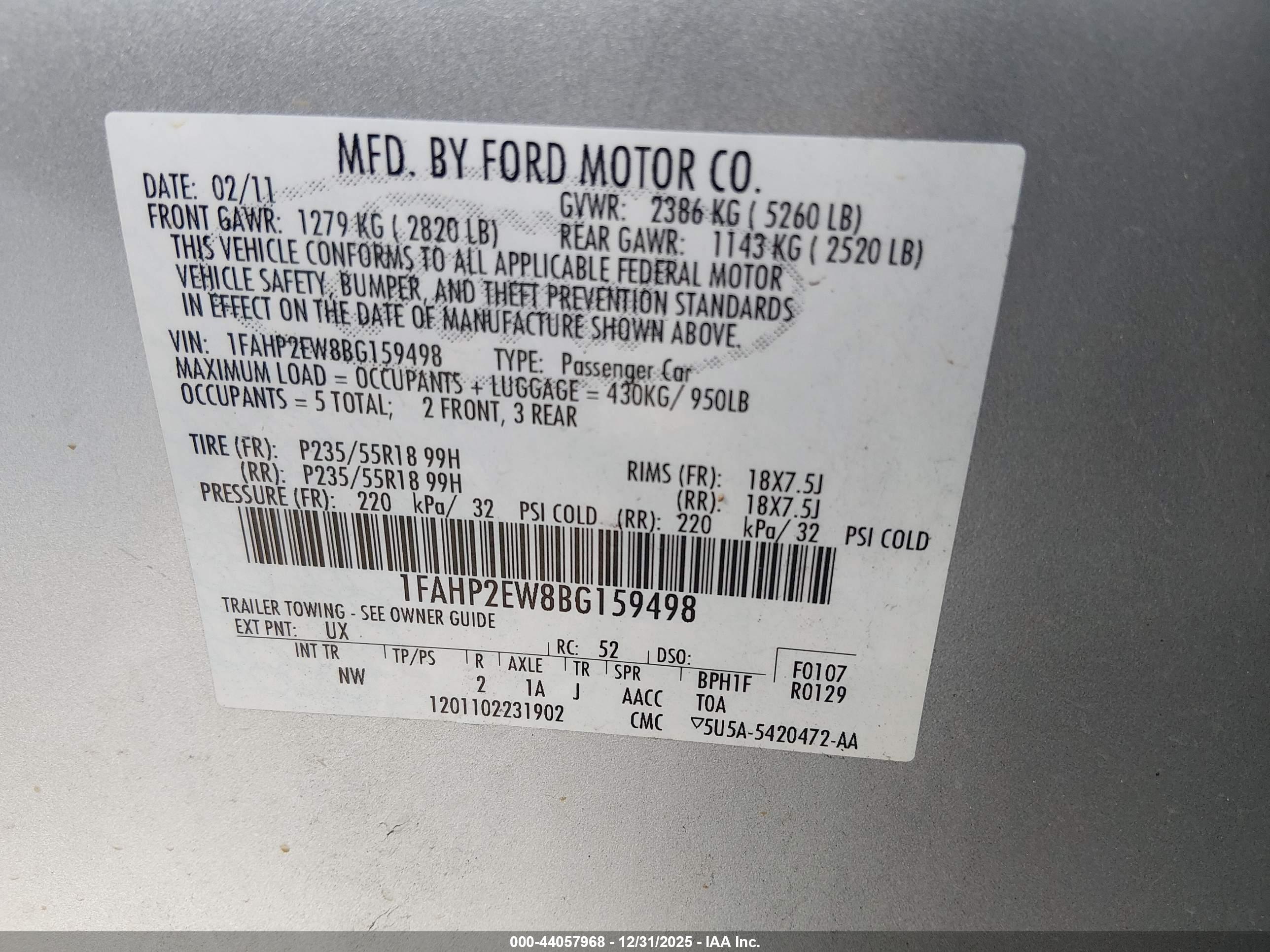 FORD TAURUS image 9