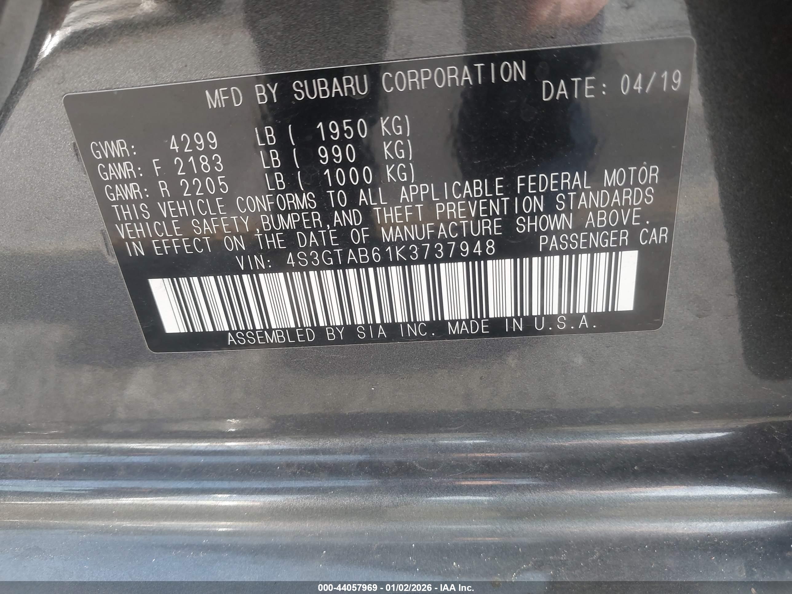 SUBARU IMPREZA image 9