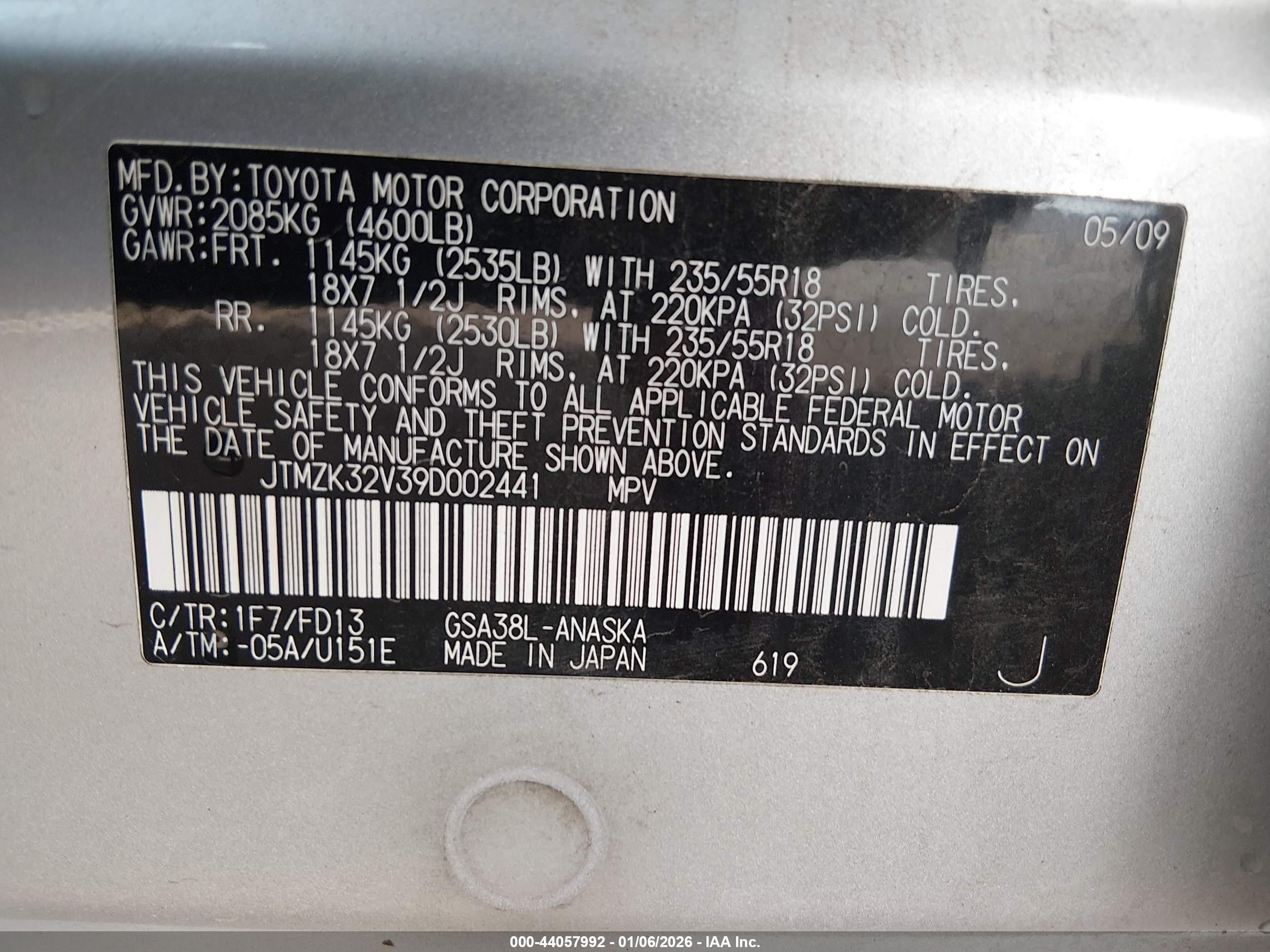 TOYOTA RAV4 image 9