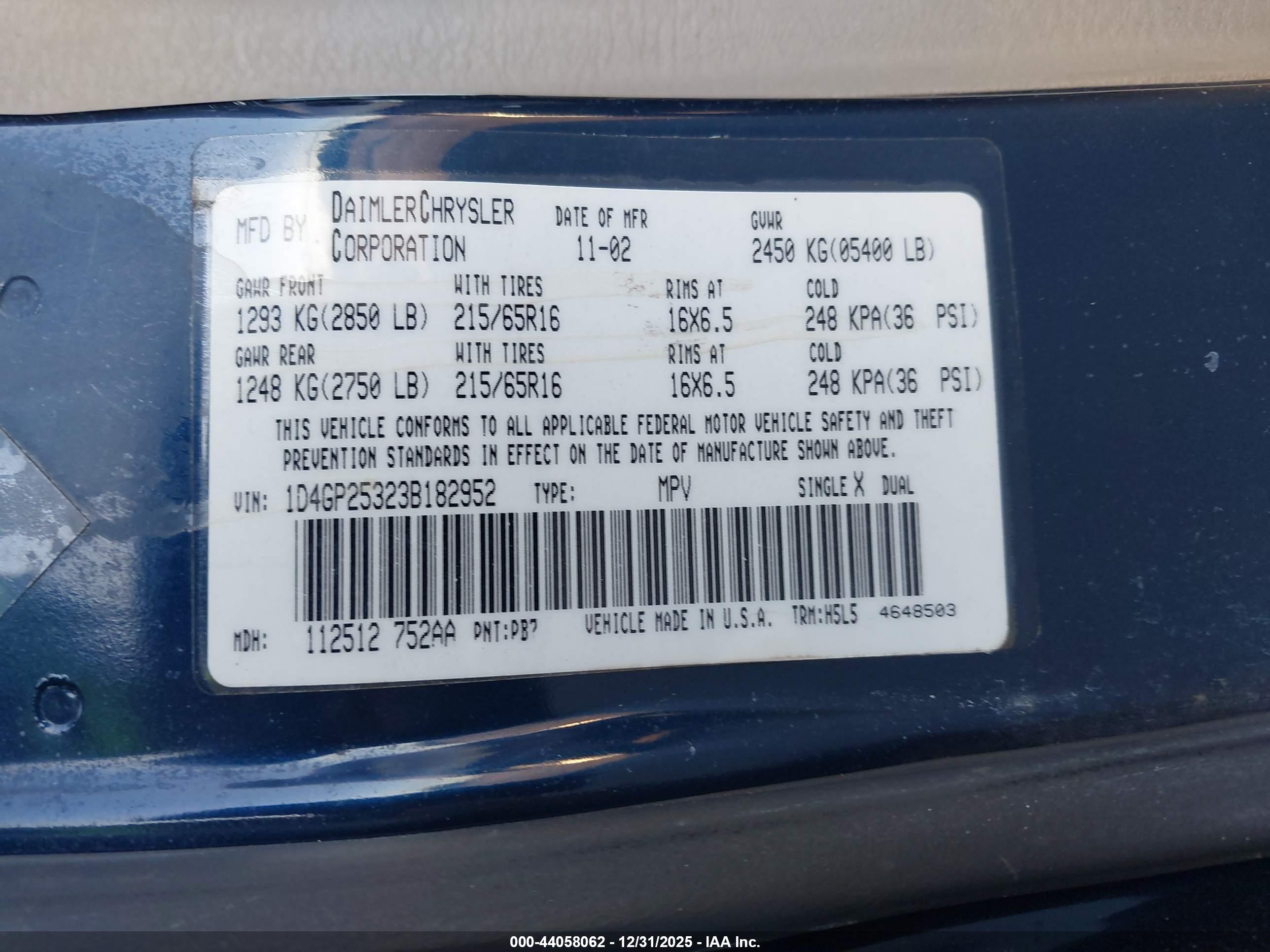 DODGE CARAVAN image 9
