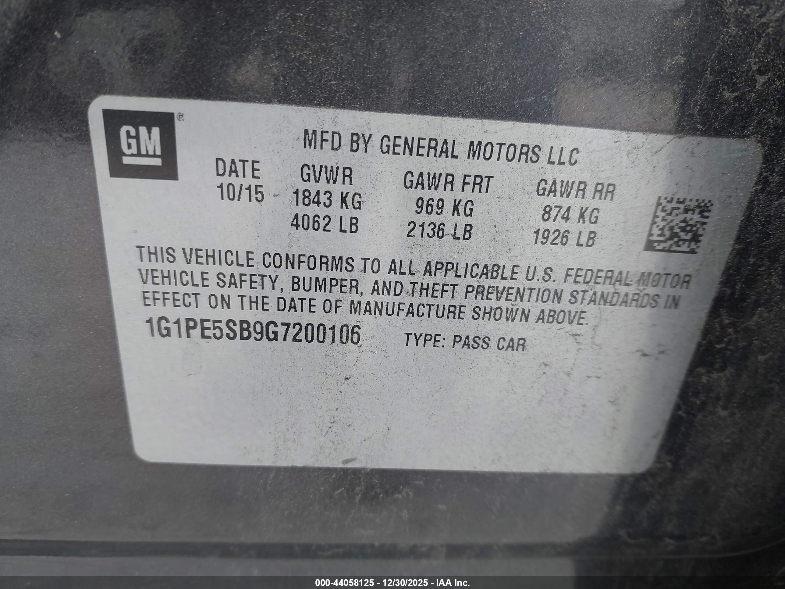 CHEVROLET CRUZE image 9