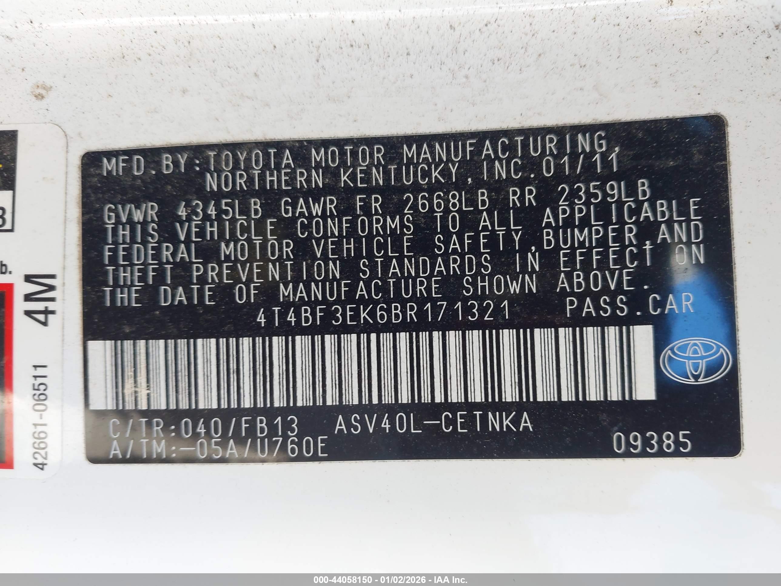 TOYOTA CAMRY image 9