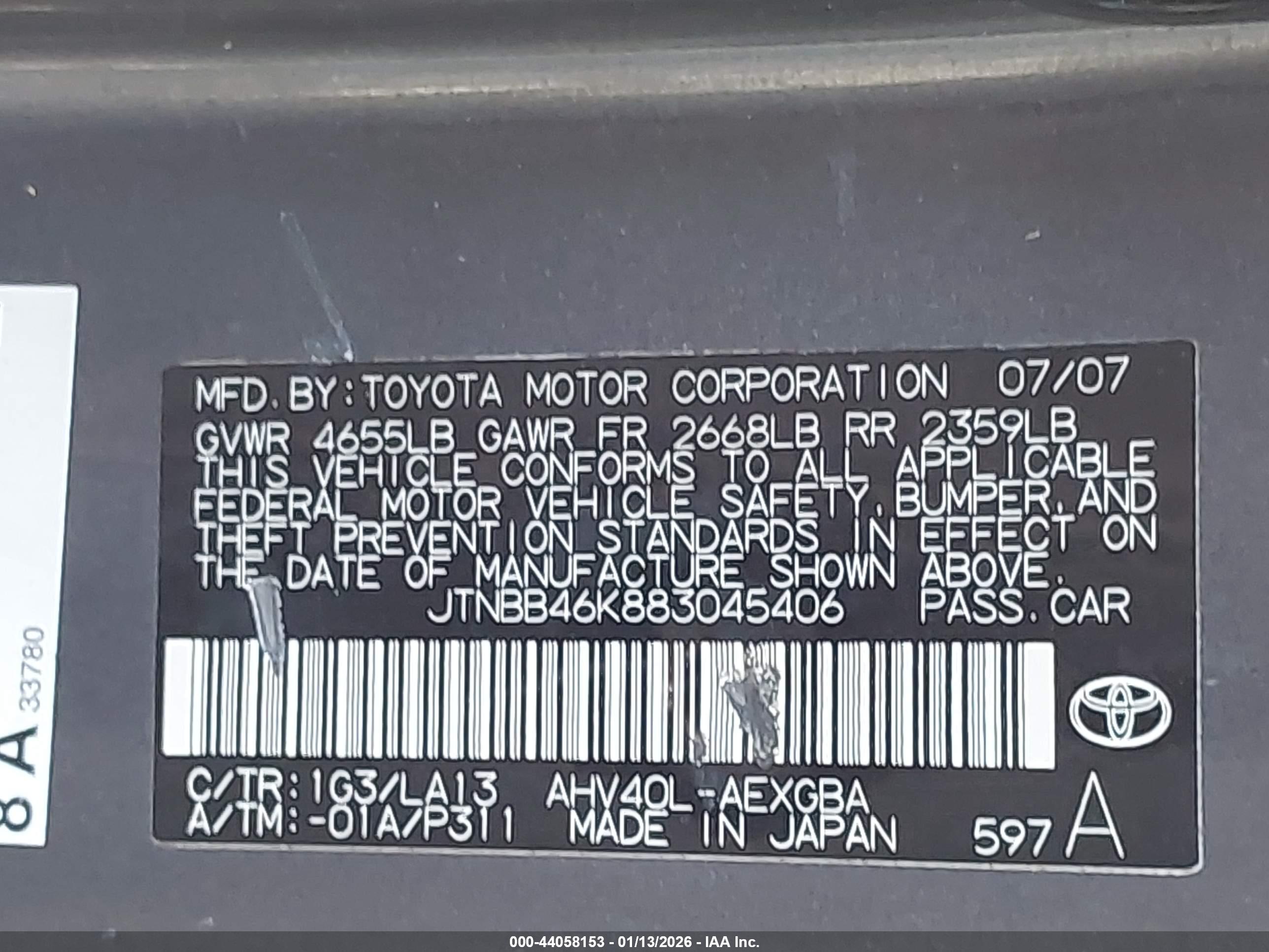 TOYOTA CAMRY image 9